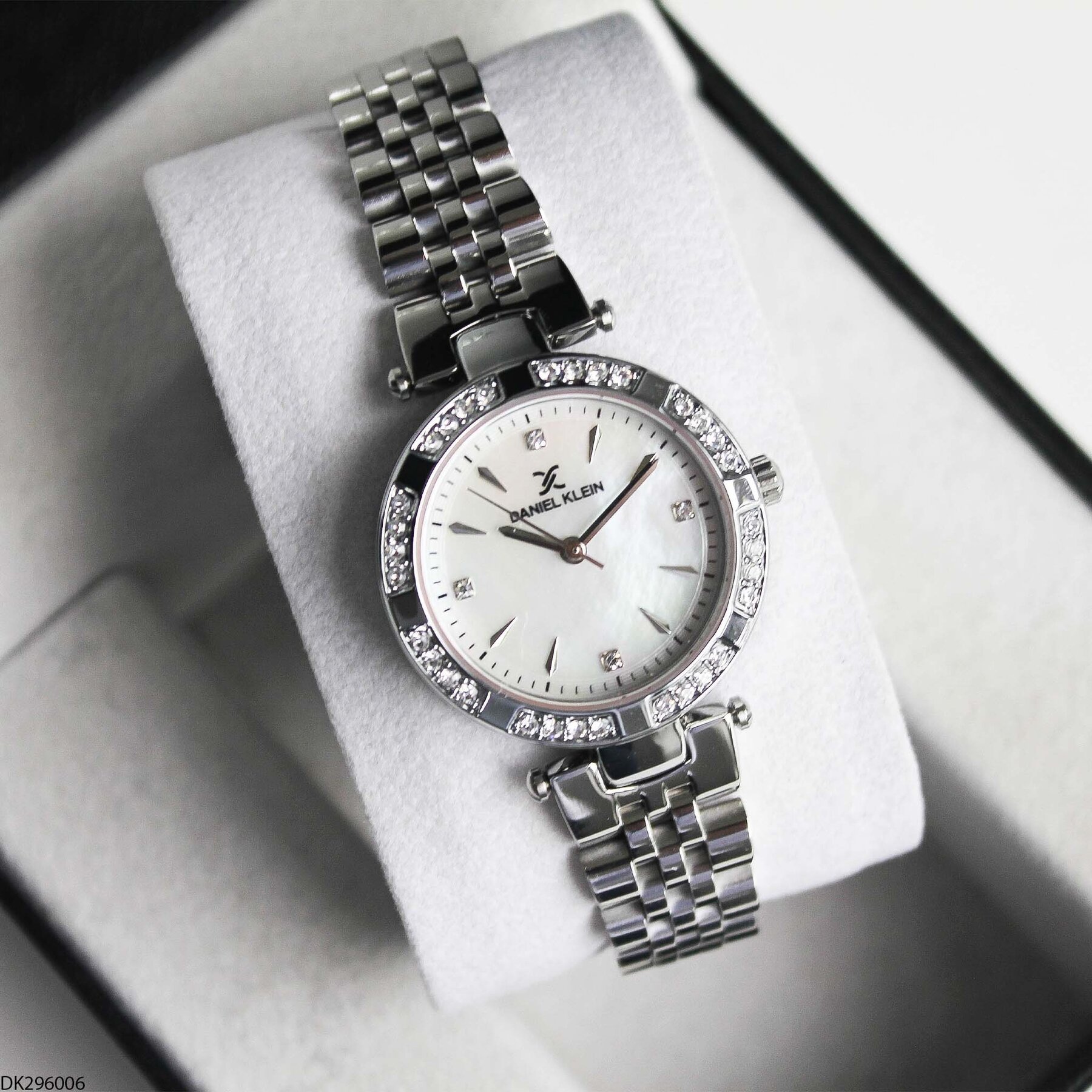 Daniel Klein DK327359 Leather Strap Women Watch