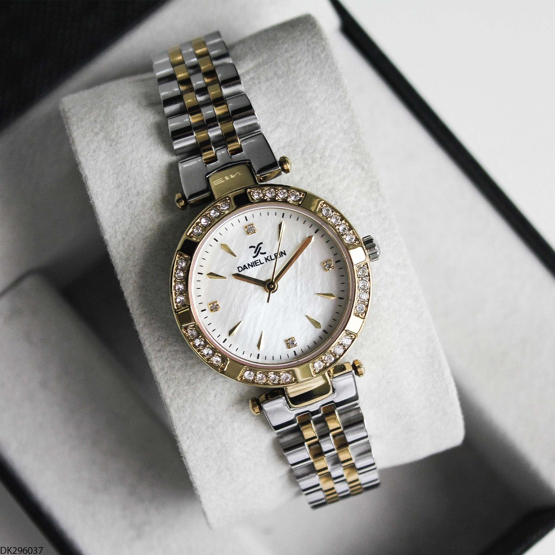 Daniel Klein DK327359 Leather Strap Women Watch