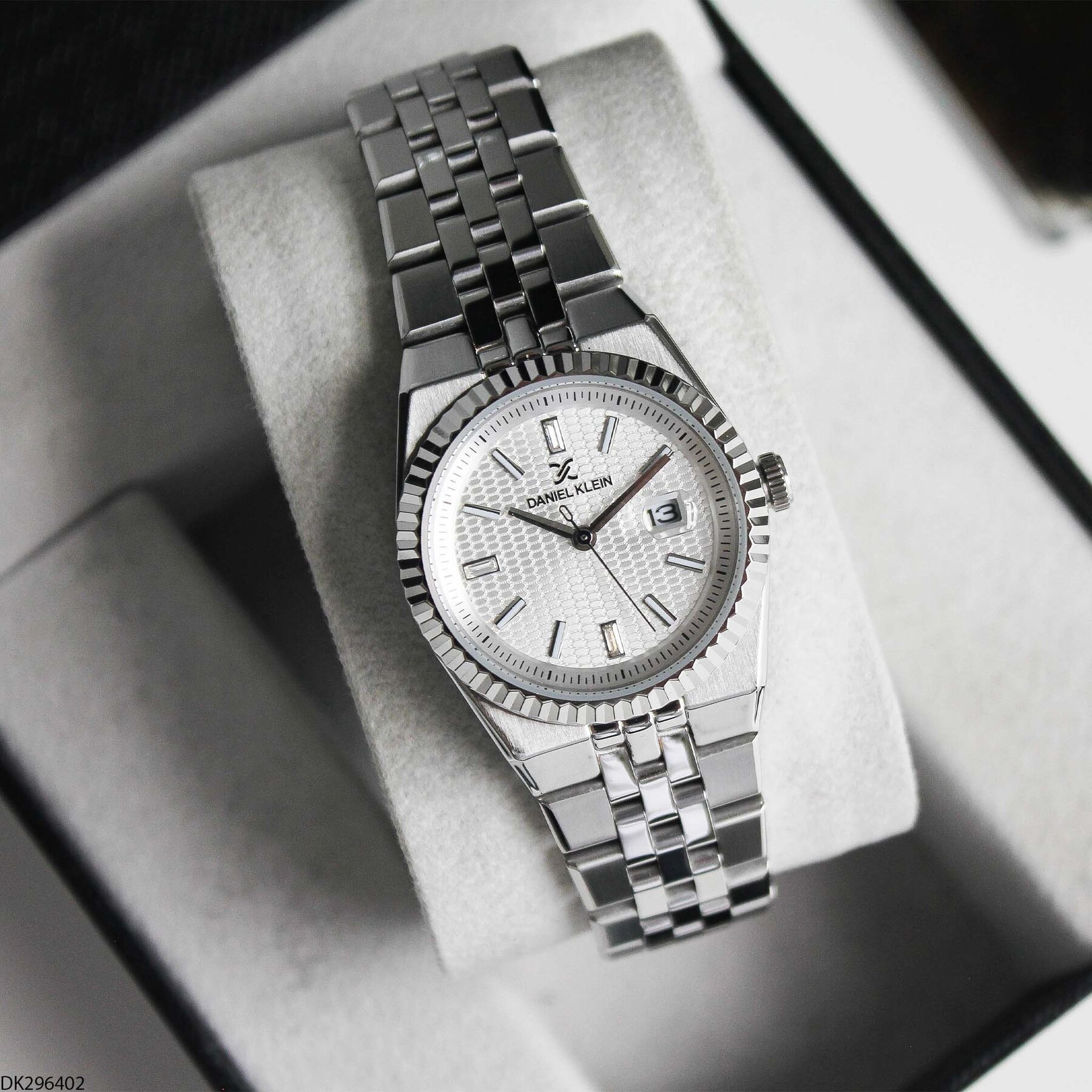 Daniel Klein DK327359 Leather Strap Women Watch