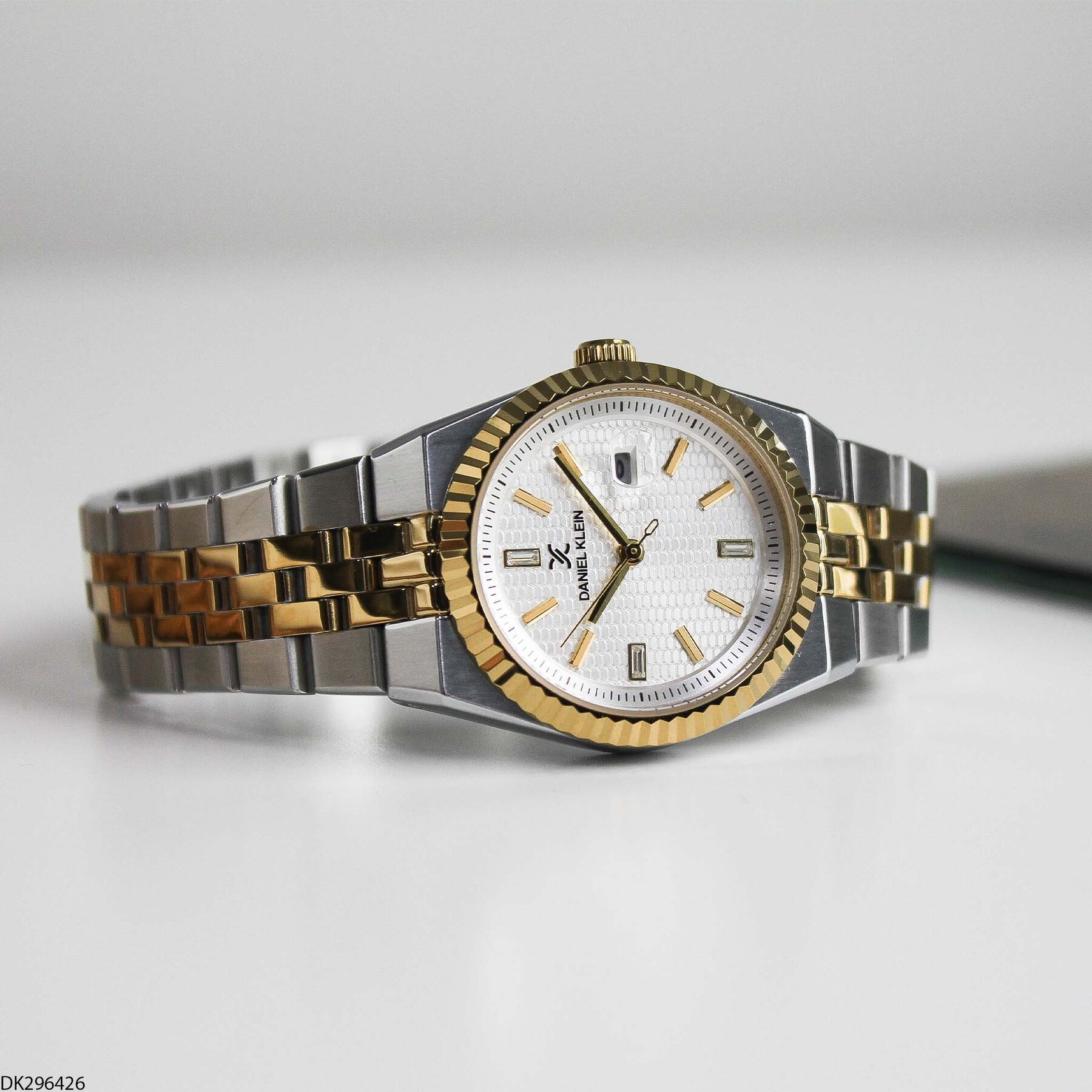 Daniel Klein DK327359 Leather Strap Women Watch