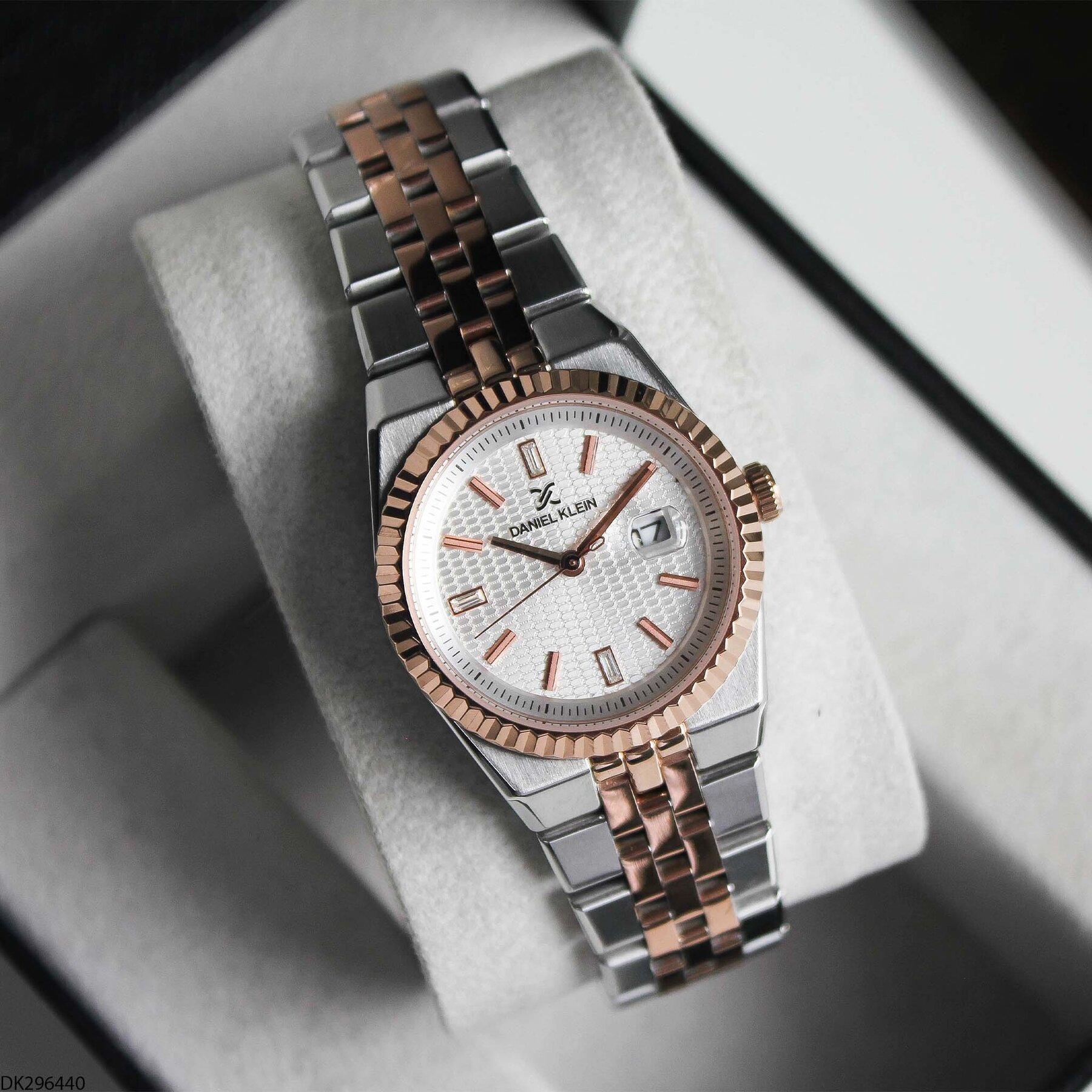 Daniel Klein DK327359 Leather Strap Women Watch