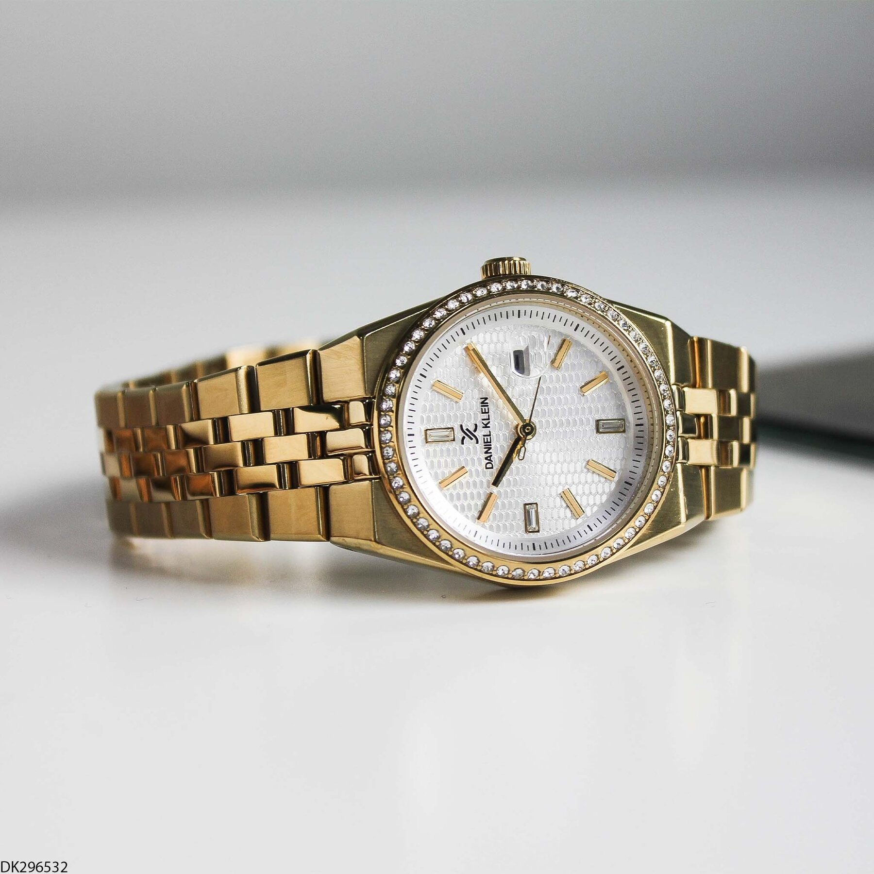 Daniel Klein DK327359 Leather Strap Women Watch