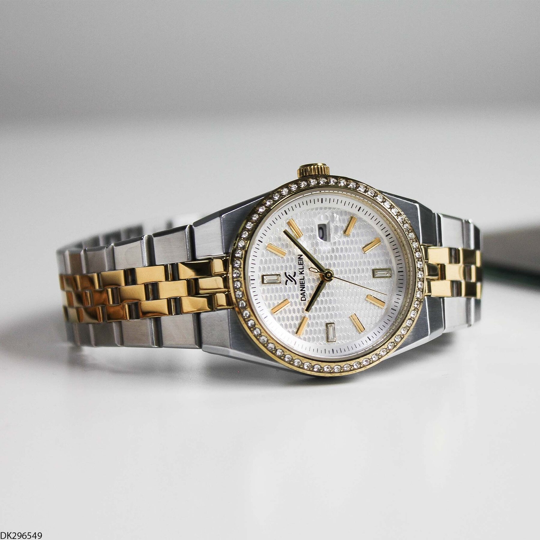 Daniel Klein DK327359 Leather Strap Women Watch