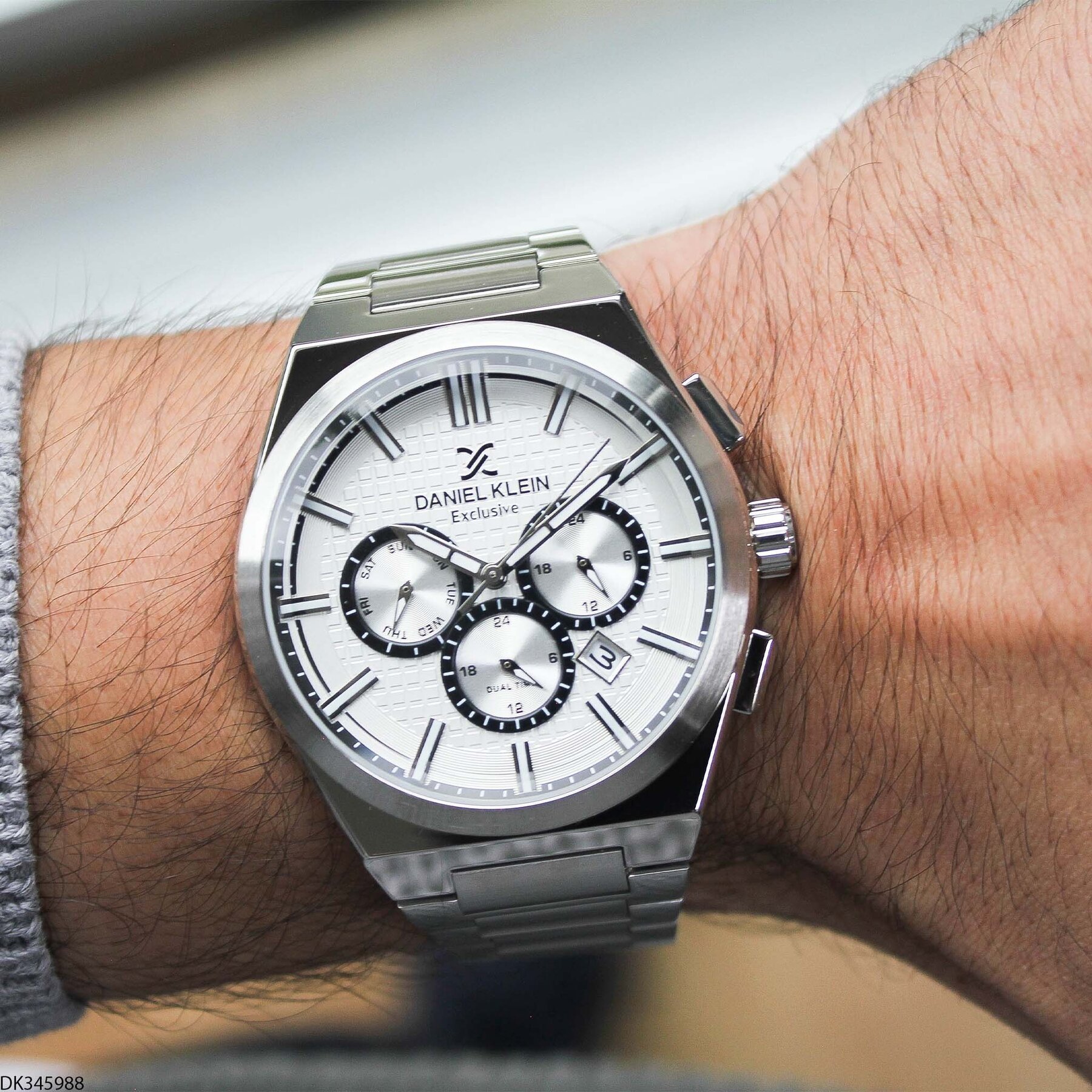 Daniel Klein DK345995 Steel Strap Men Watch