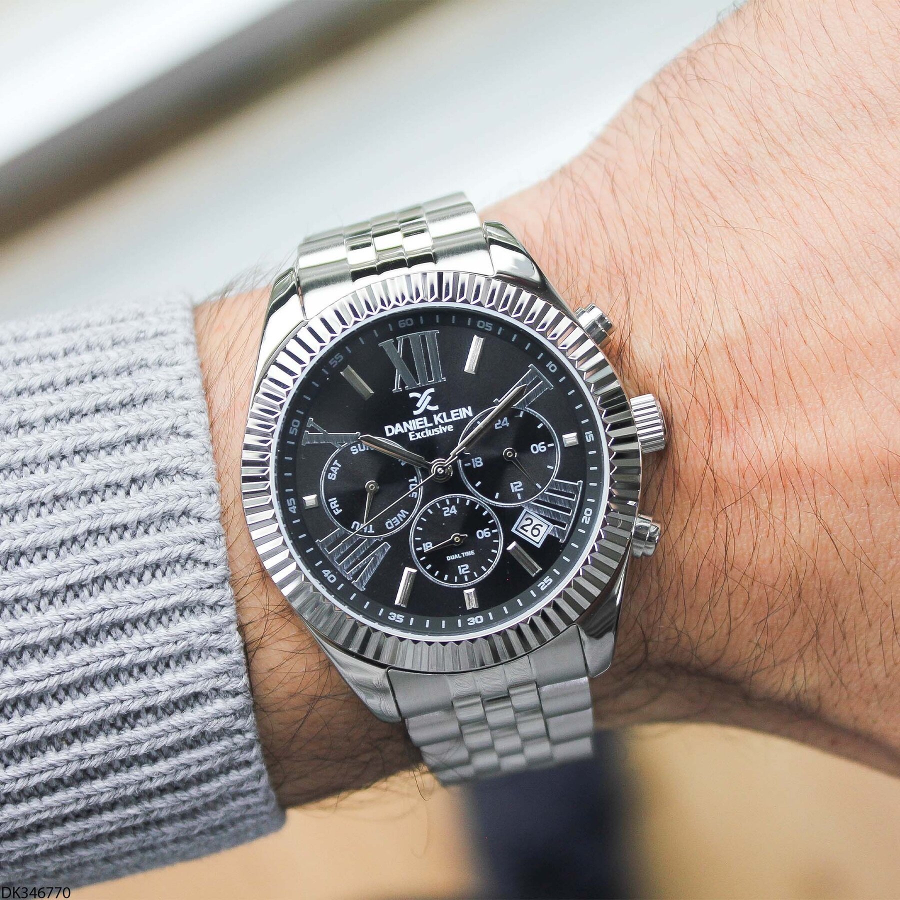 Daniel Klein DK453126 Steel Strap Men Watch