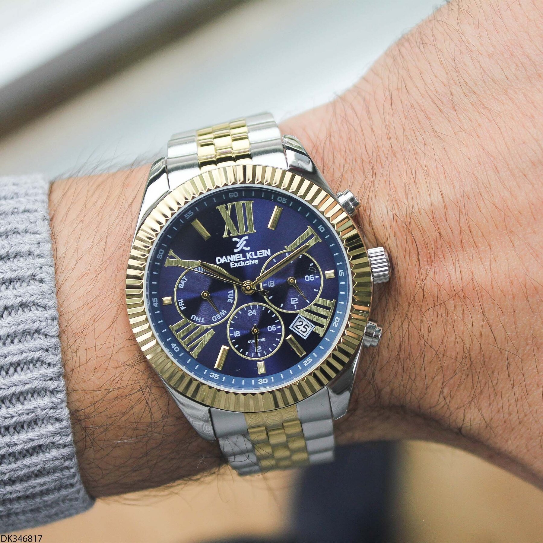 Daniel Klein DK453126 Steel Strap Men Watch