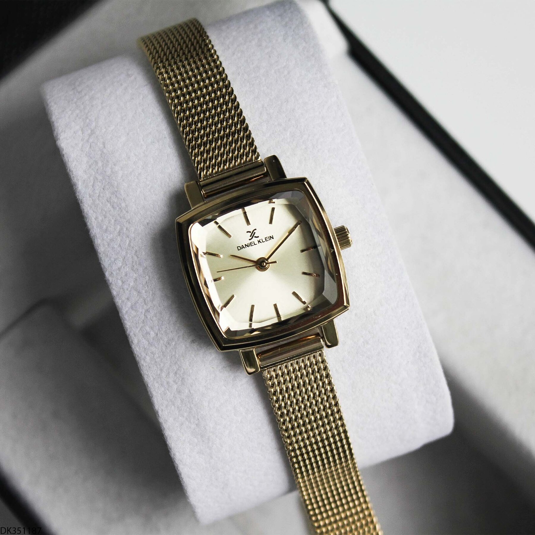 Daniel Klein DK327359 Leather Strap Women Watch