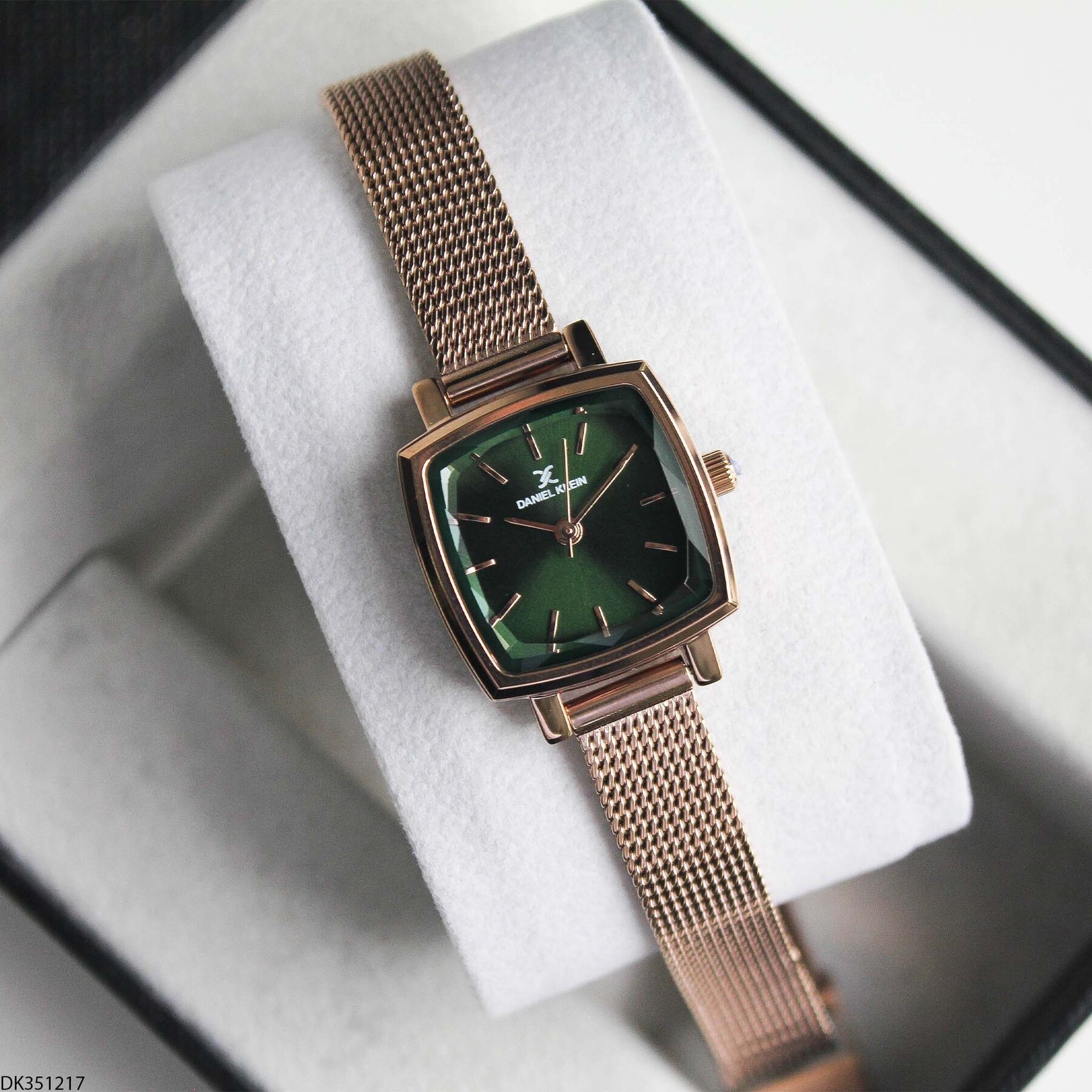 Daniel Klein DK327359 Leather Strap Women Watch