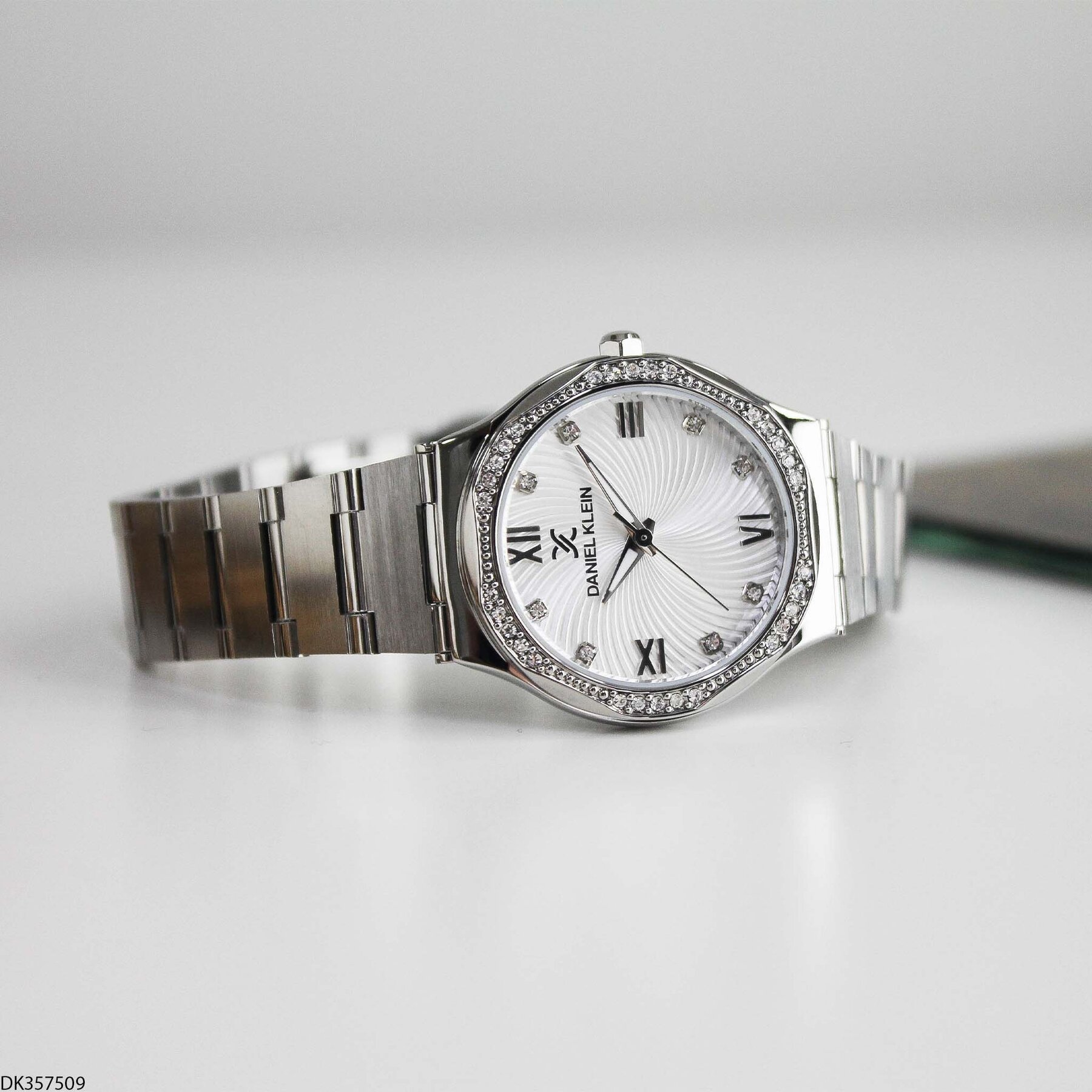 Daniel Klein DK327359 Leather Strap Women Watch