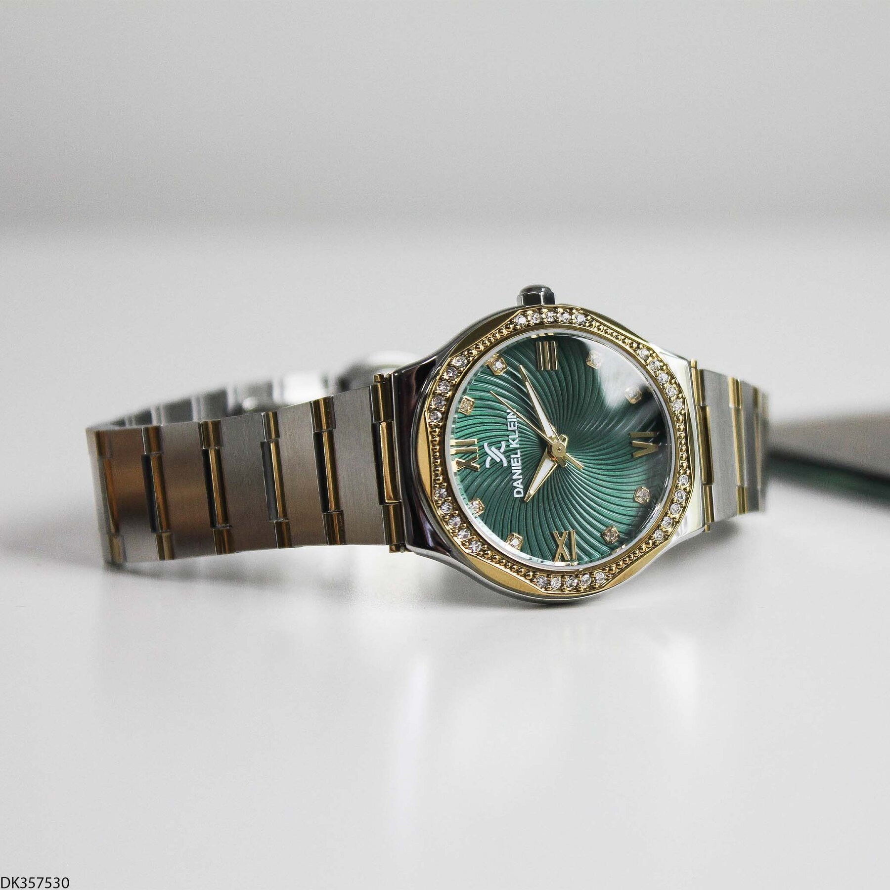 Daniel Klein DK327359 Leather Strap Women Watch