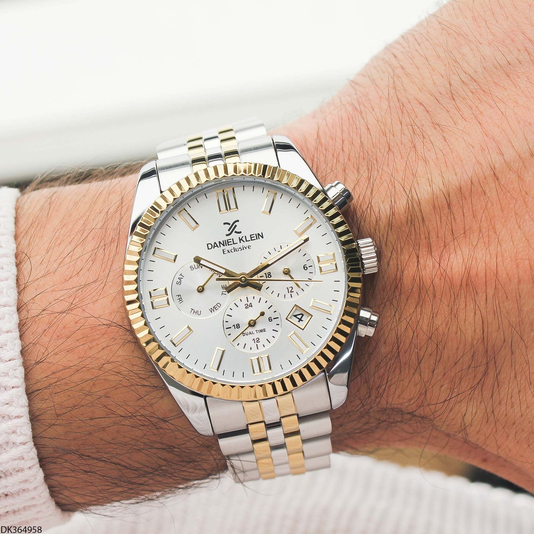 Daniel Klein DK453126 Steel Strap Men Watch