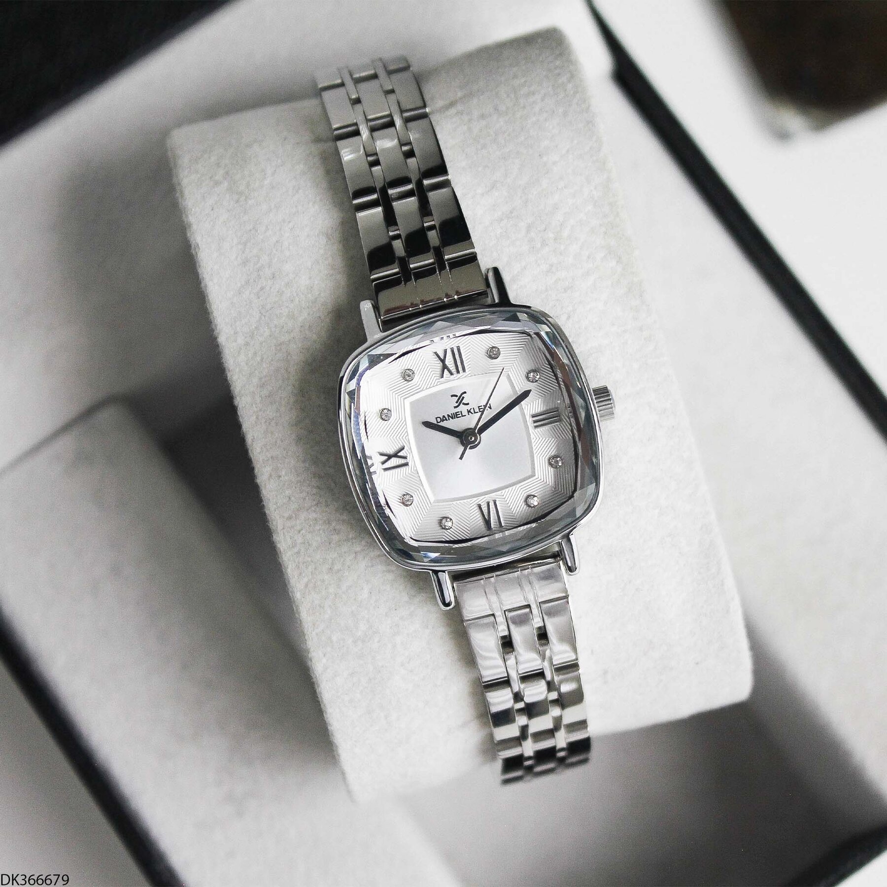 Daniel Klein DK327359 Leather Strap Women Watch