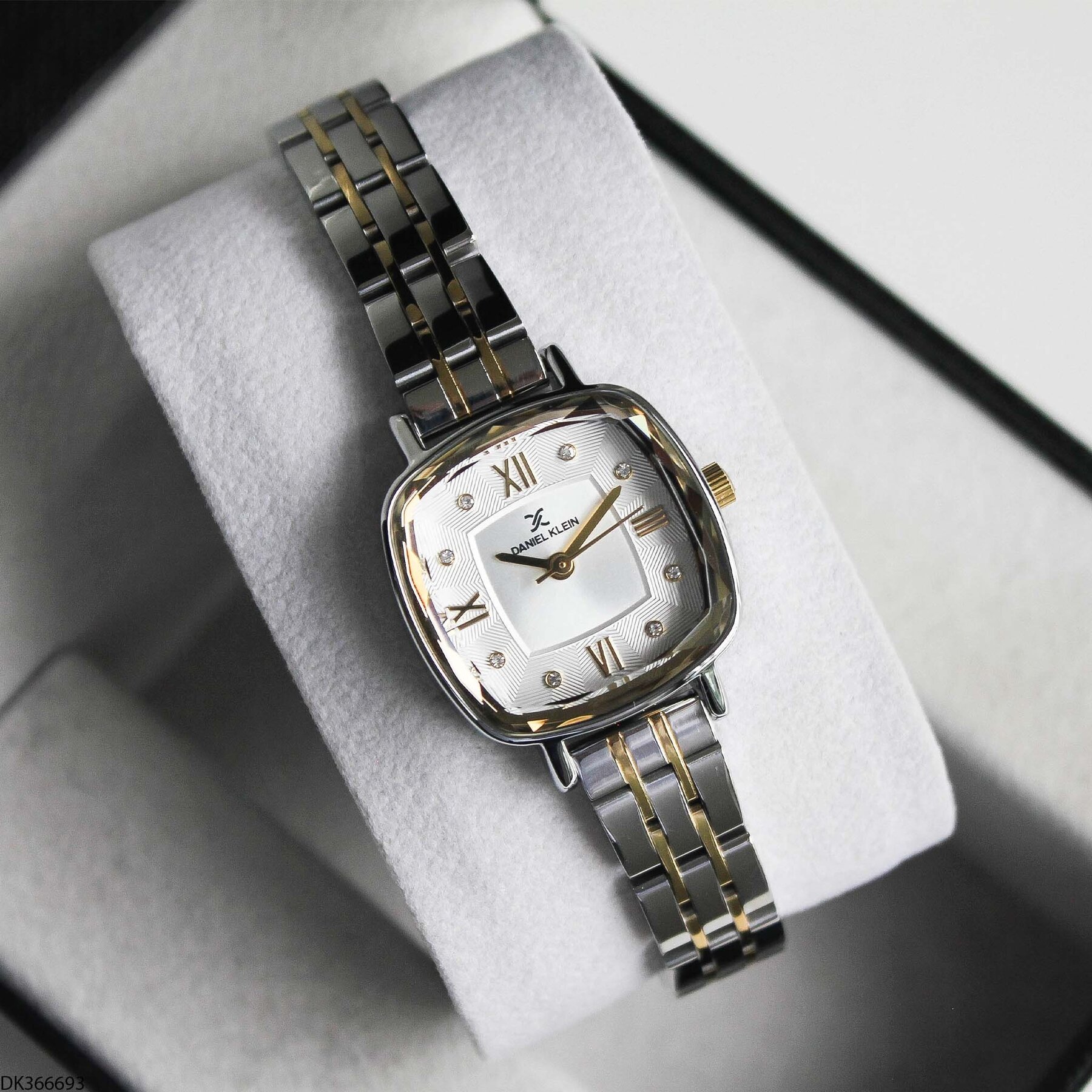 Daniel Klein DK327359 Leather Strap Women Watch