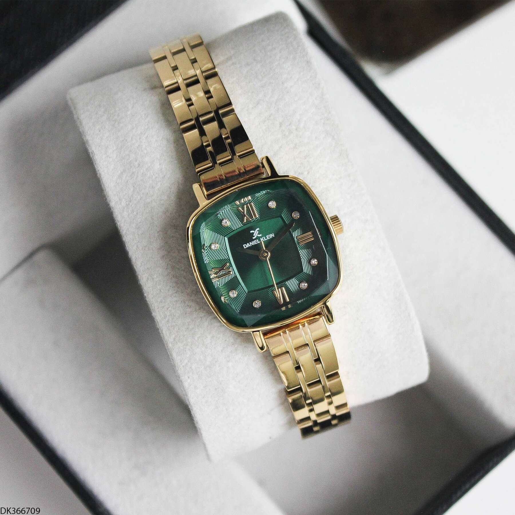 Daniel Klein DK327359 Leather Strap Women Watch