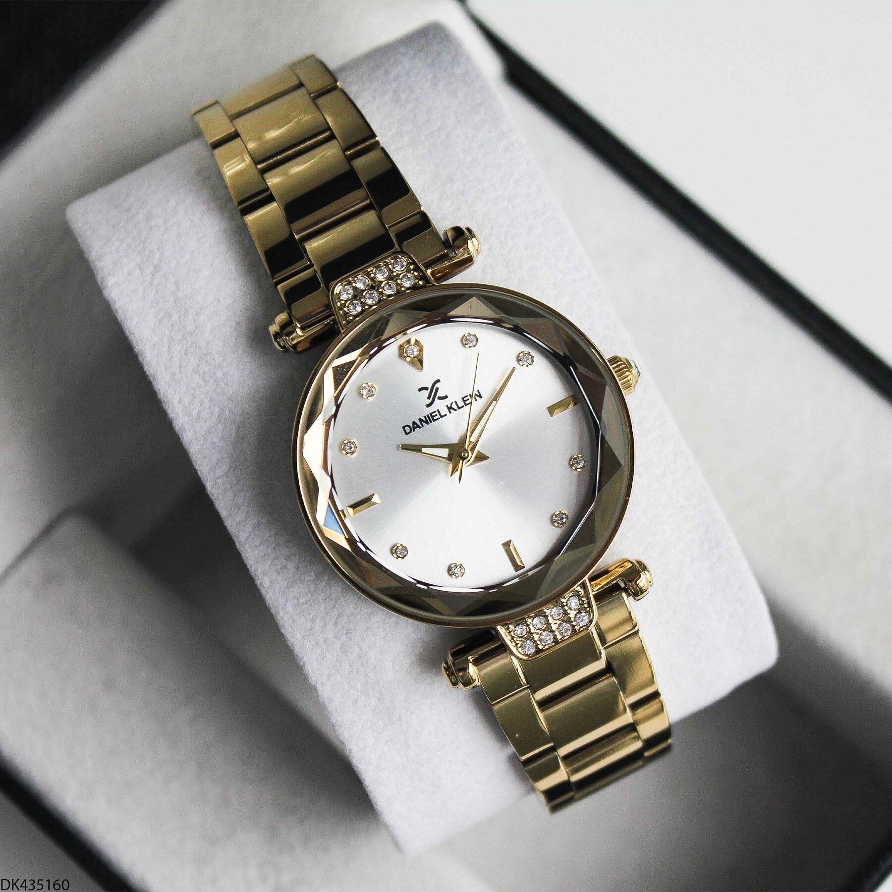 Daniel Klein DK327359 Leather Strap Women Watch