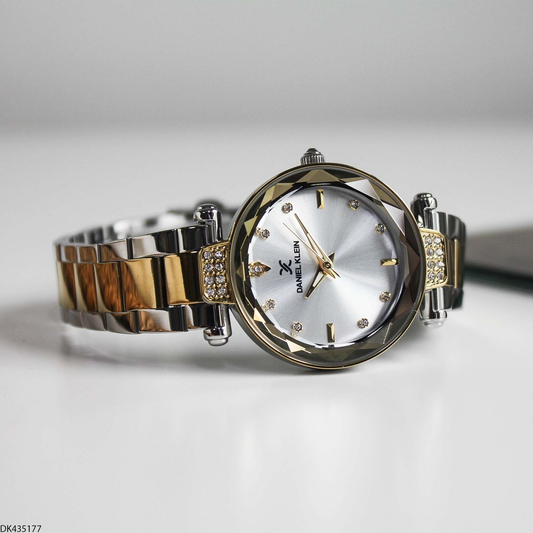 Daniel Klein DK327359 Leather Strap Women Watch