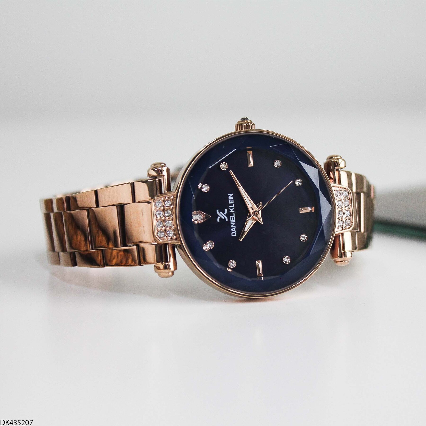 Daniel Klein DK327359 Leather Strap Women Watch