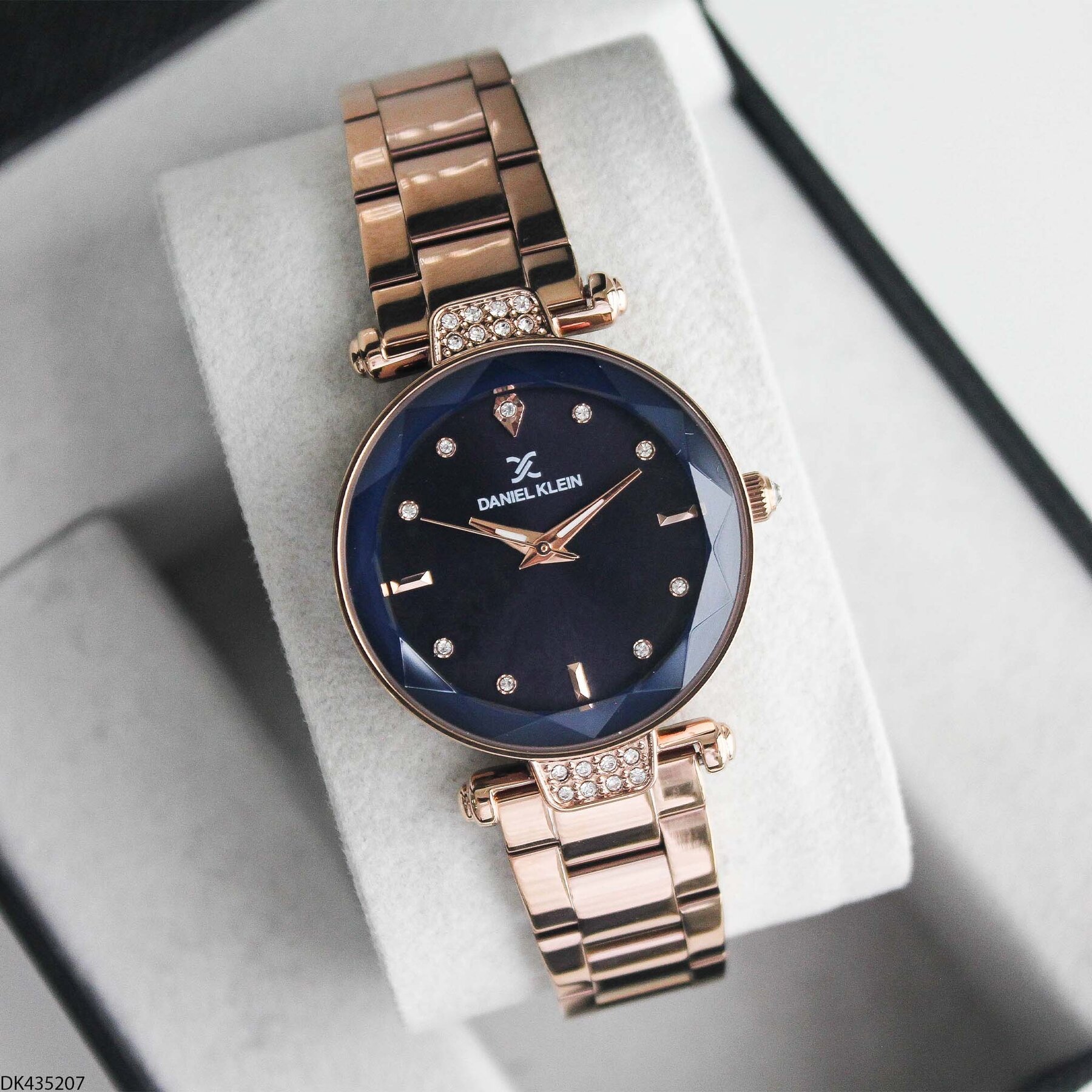 Daniel Klein DK327359 Leather Strap Women Watch