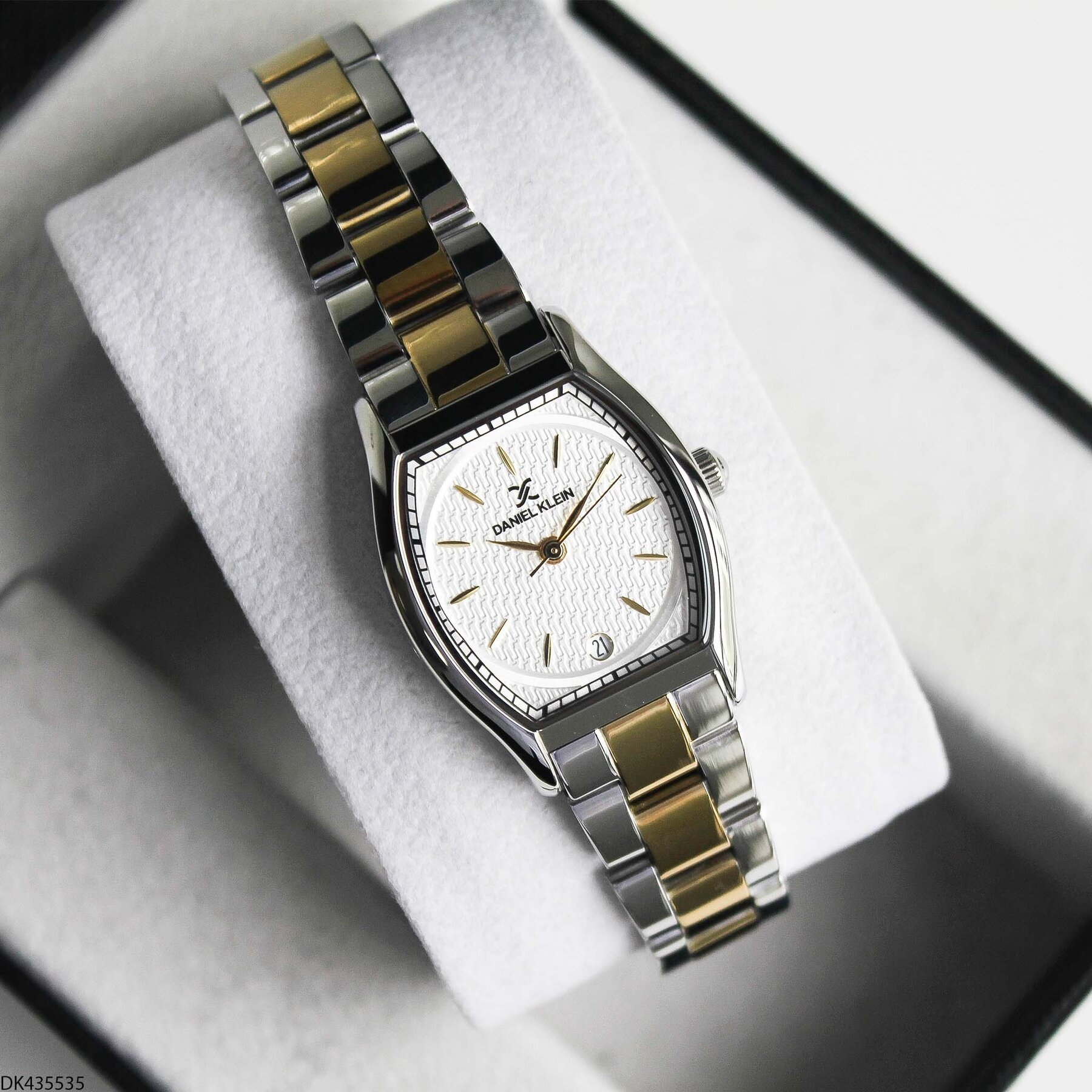 Daniel Klein DK327359 Leather Strap Women Watch