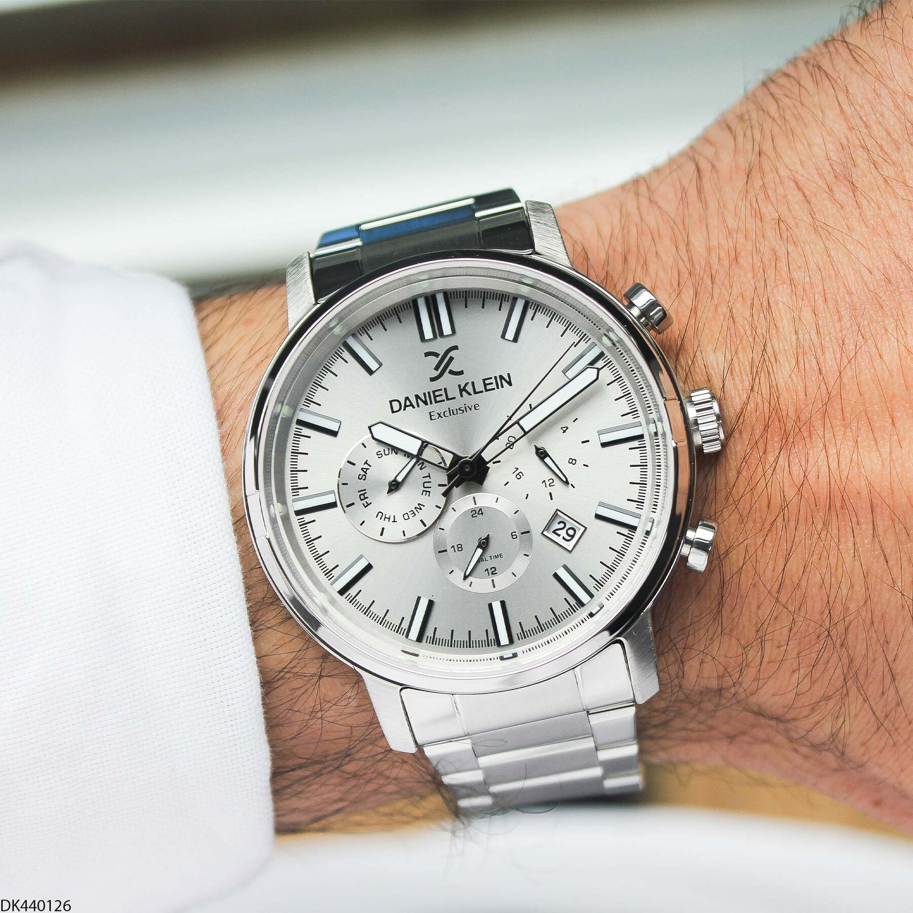 Daniel Klein DK453126 Steel Strap Men Watch