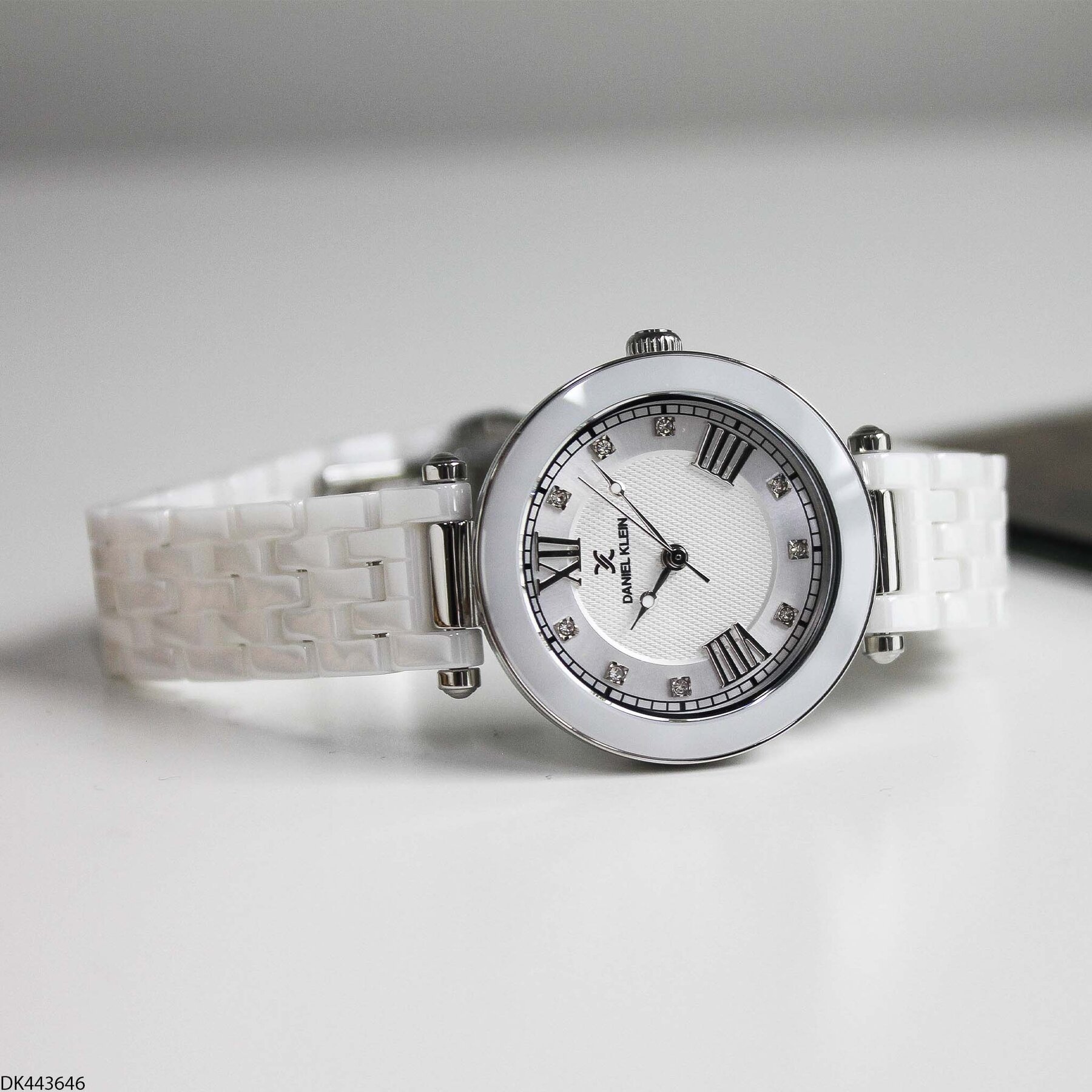 Daniel Klein DK327359 Leather Strap Women Watch