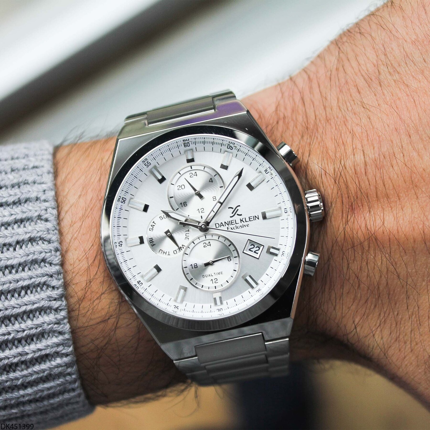 Daniel Klein DK453126 Steel Strap Men Watch