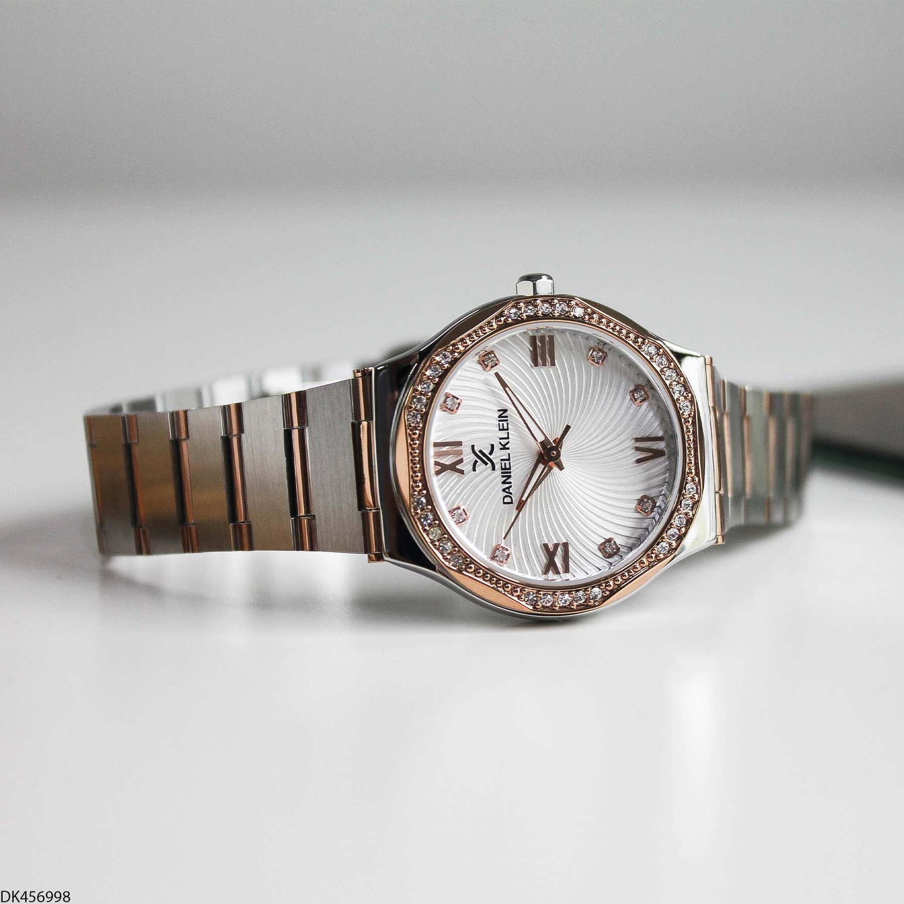 Daniel Klein DK327359 Leather Strap Women Watch