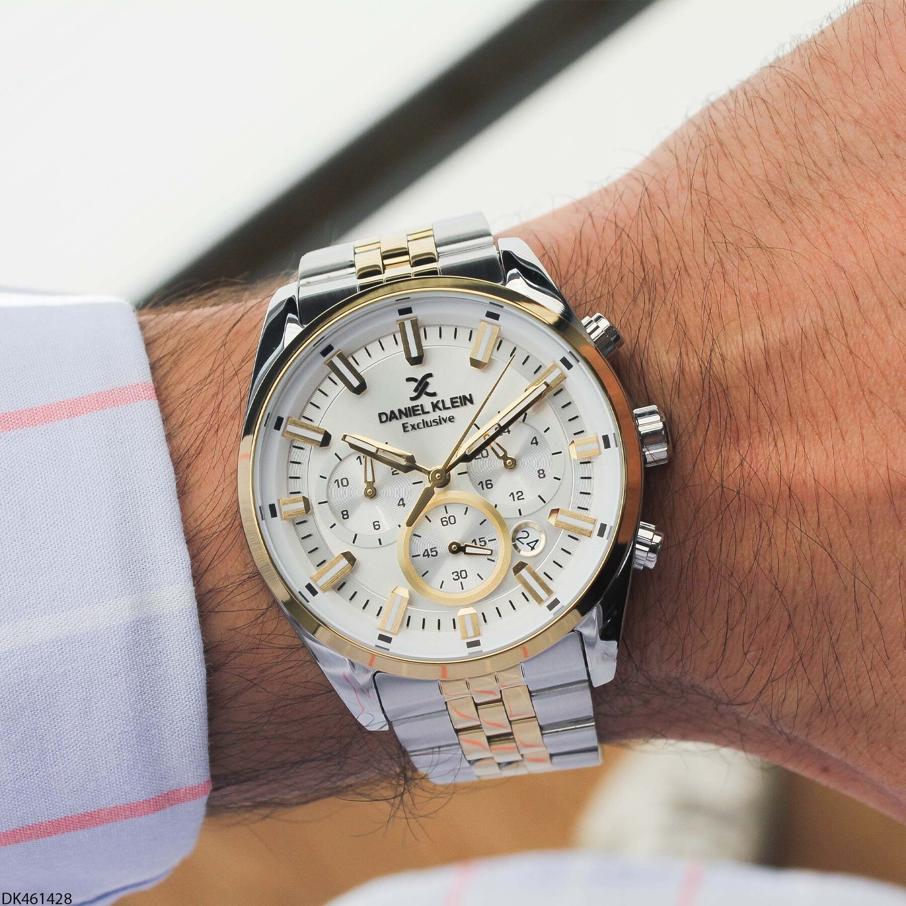 Daniel Klein DK345995 Steel Strap Men Watch