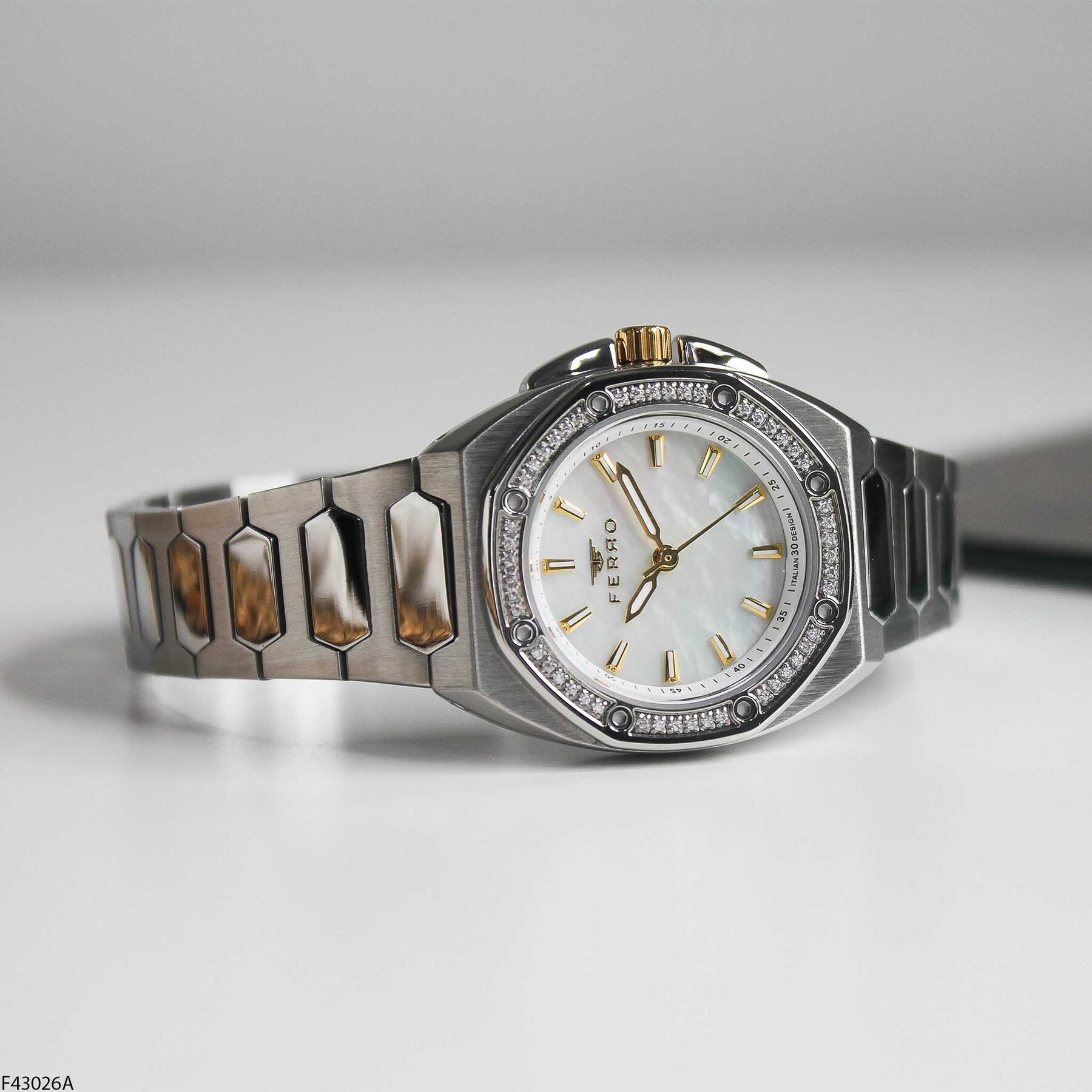 Ferro F43026A Steel Strap Women Watch