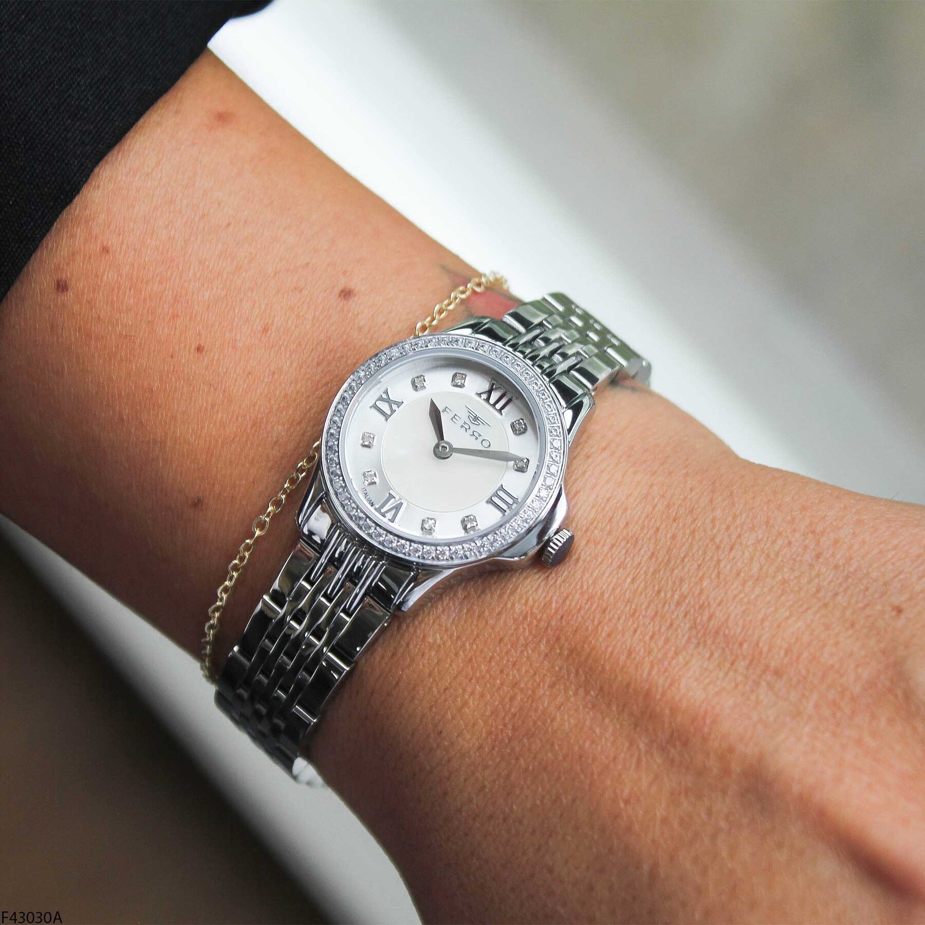 Ferro F43030A Steel Strap Women Watch