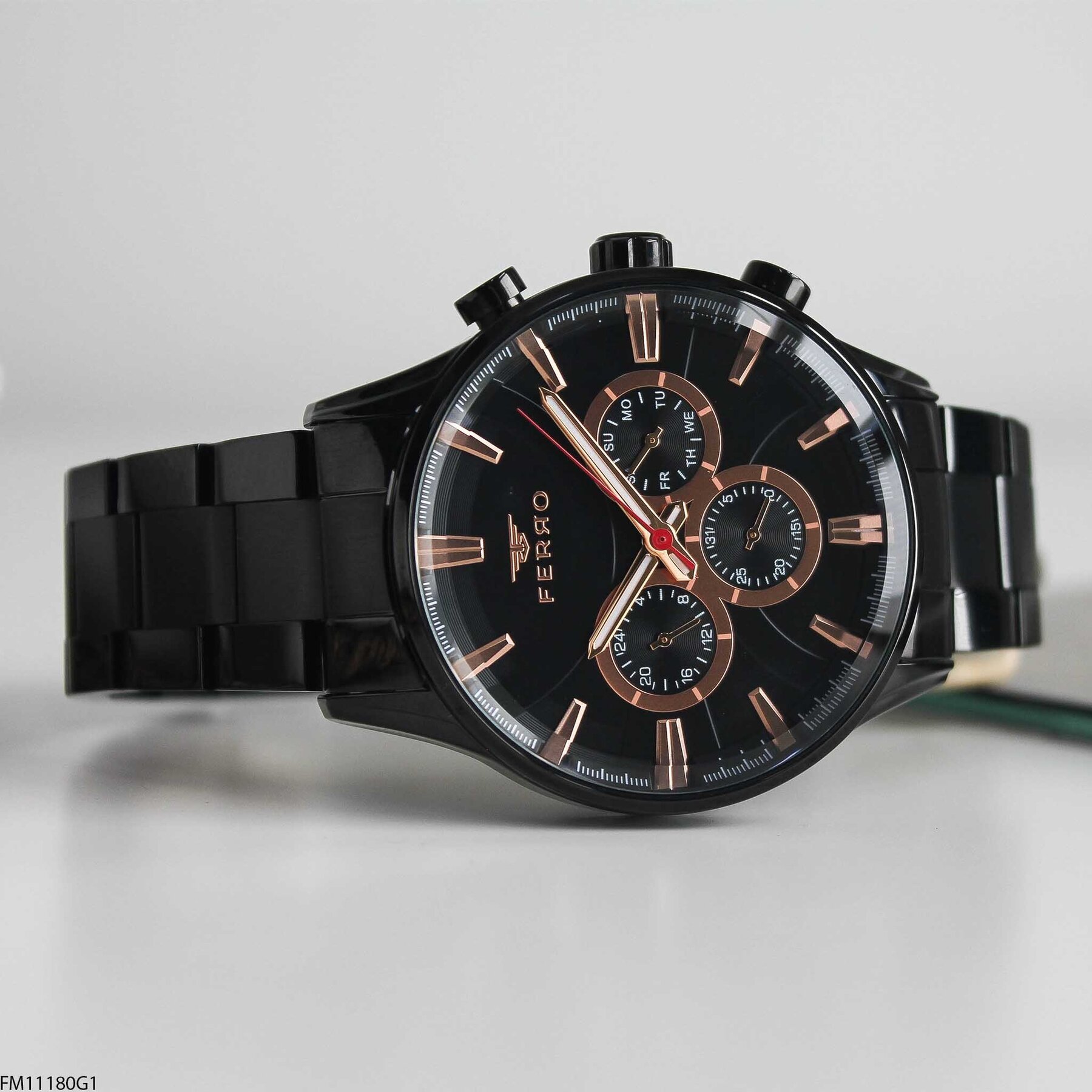 Ferro FM11180G1 Çelik Kordonlu Erkek Kol Saati