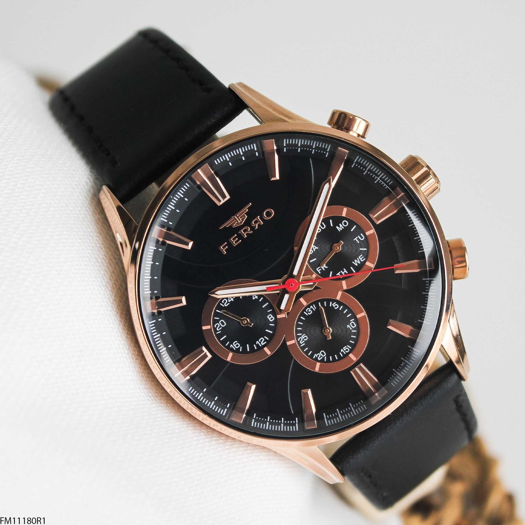 Ferro FM11180R1 Deri Kordonlu Erkek Kol Saati