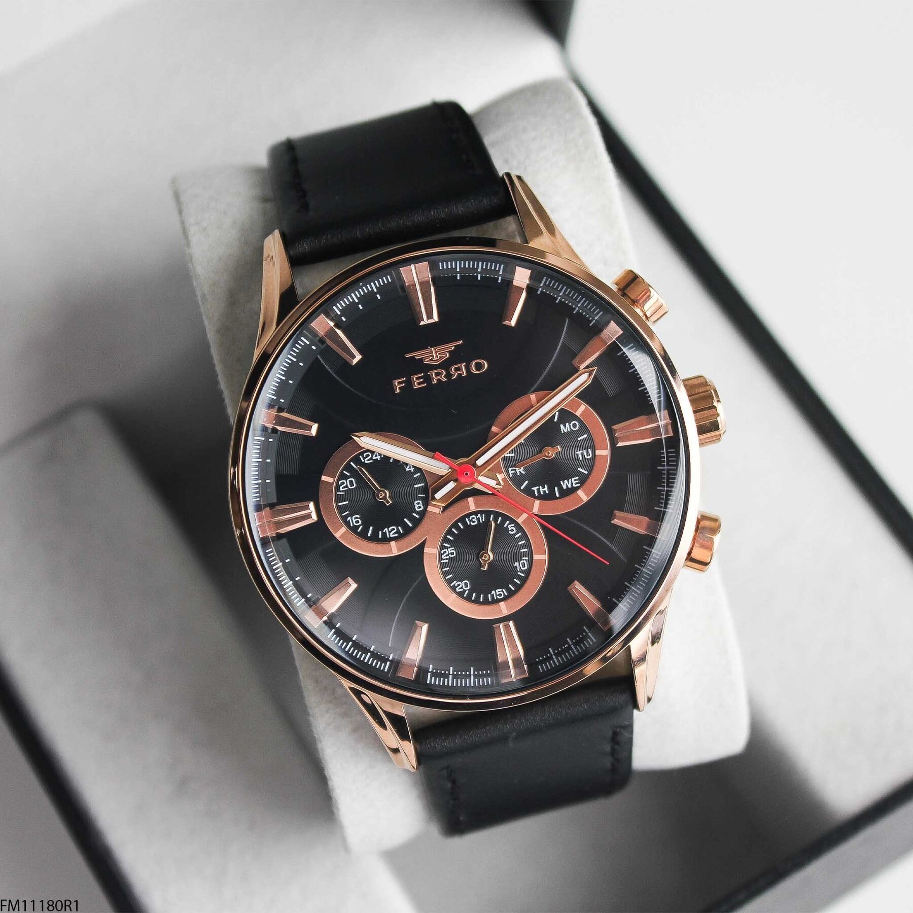 Ferro FM11180R1 Deri Kordonlu Erkek Kol Saati