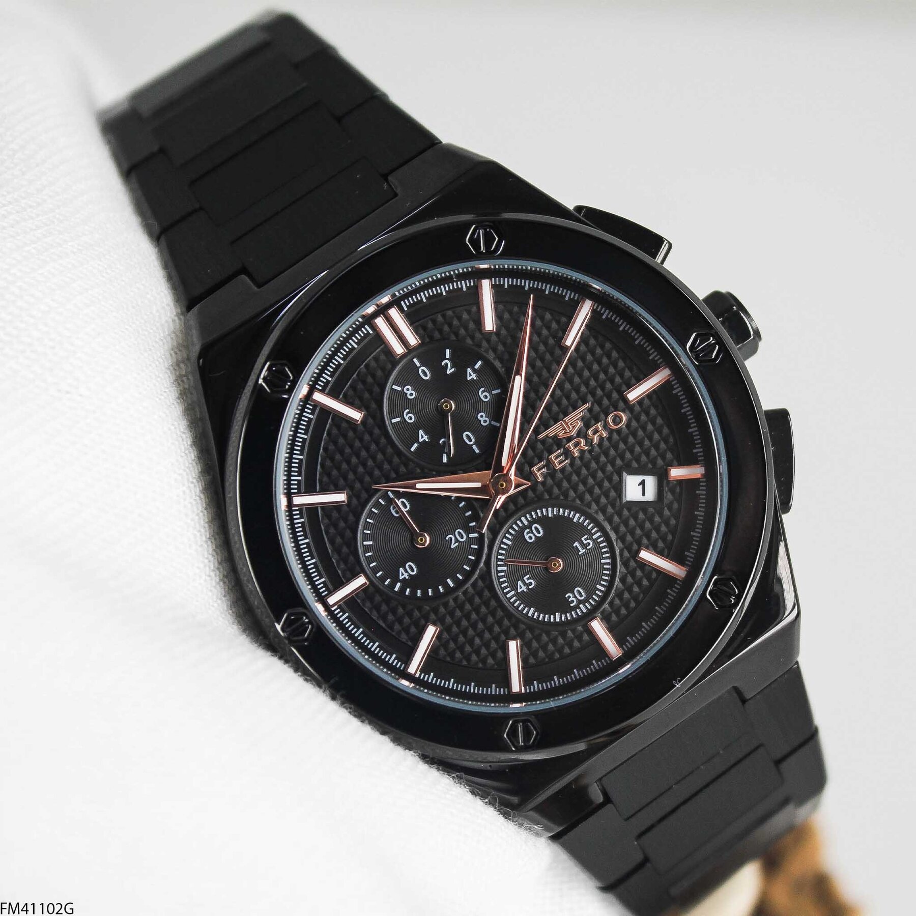 Ferro FM41102G Çelik Kordonlu Erkek Kol Saati