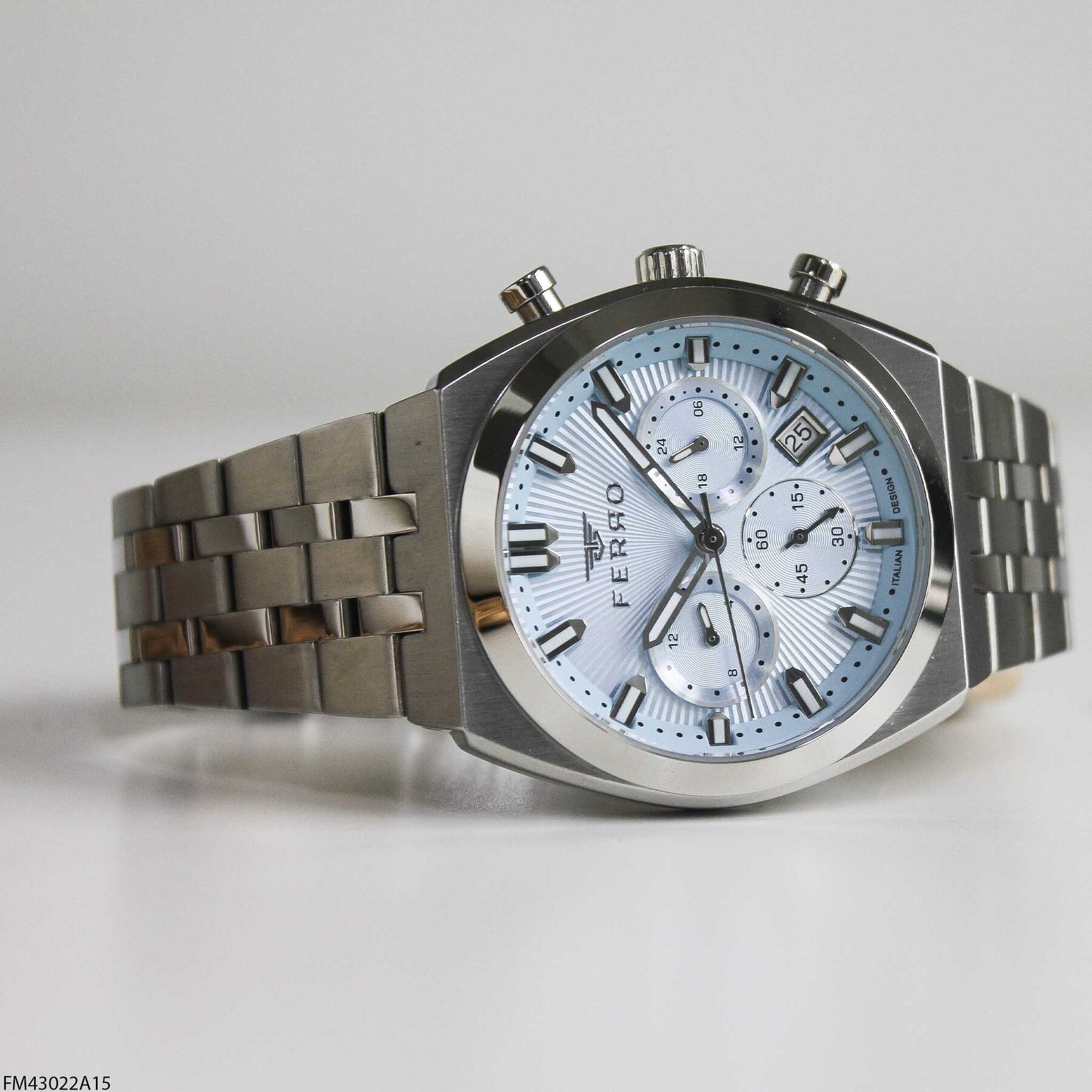 Ferro FM43022A15 Çelik Kordonlu Erkek Kol Saati