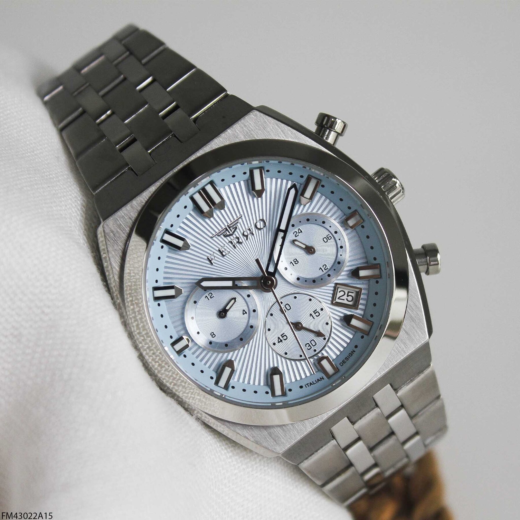 Ferro FM43022A15 Çelik Kordonlu Erkek Kol Saati