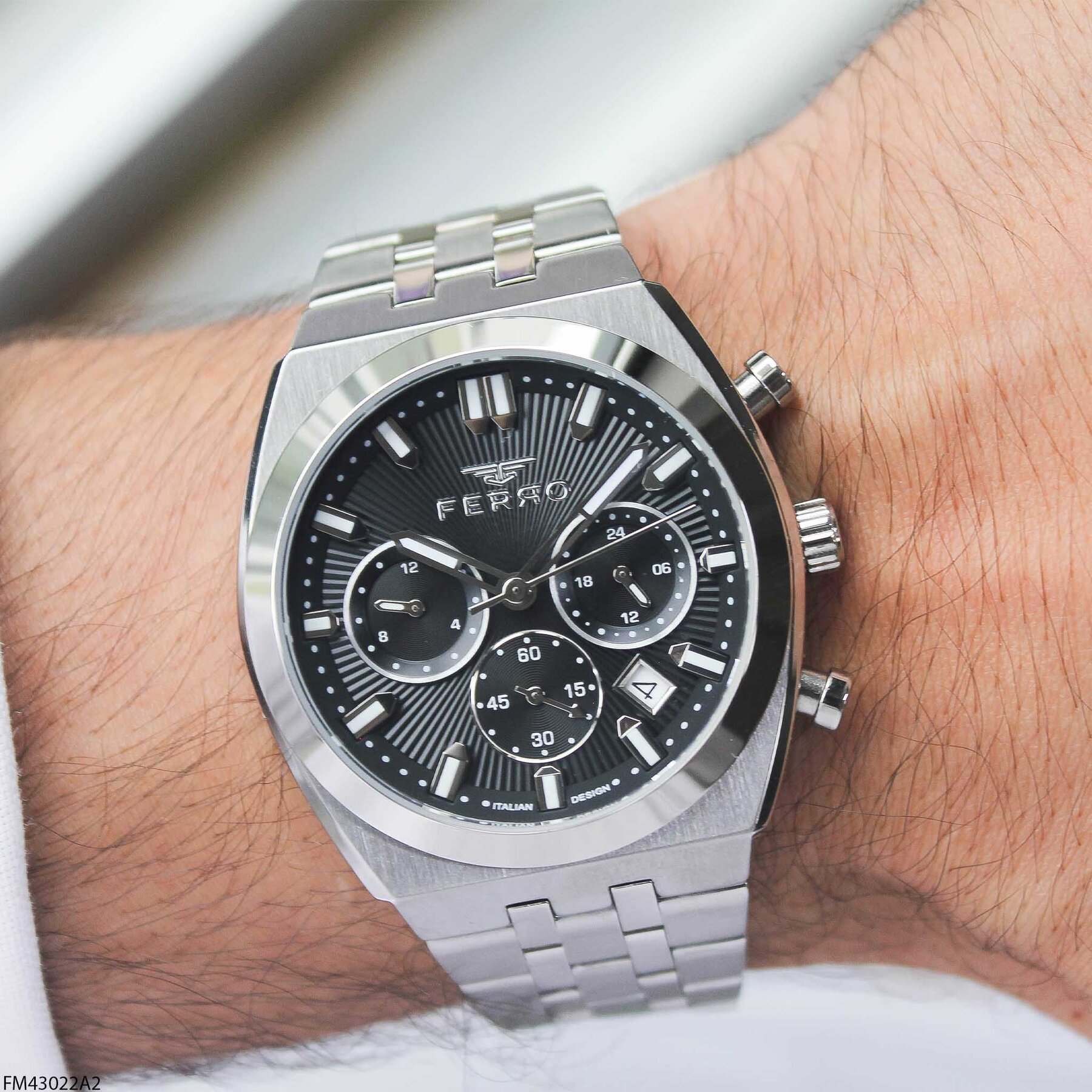 Ferro FM43022A2 Çelik Kordonlu Erkek Kol Saati