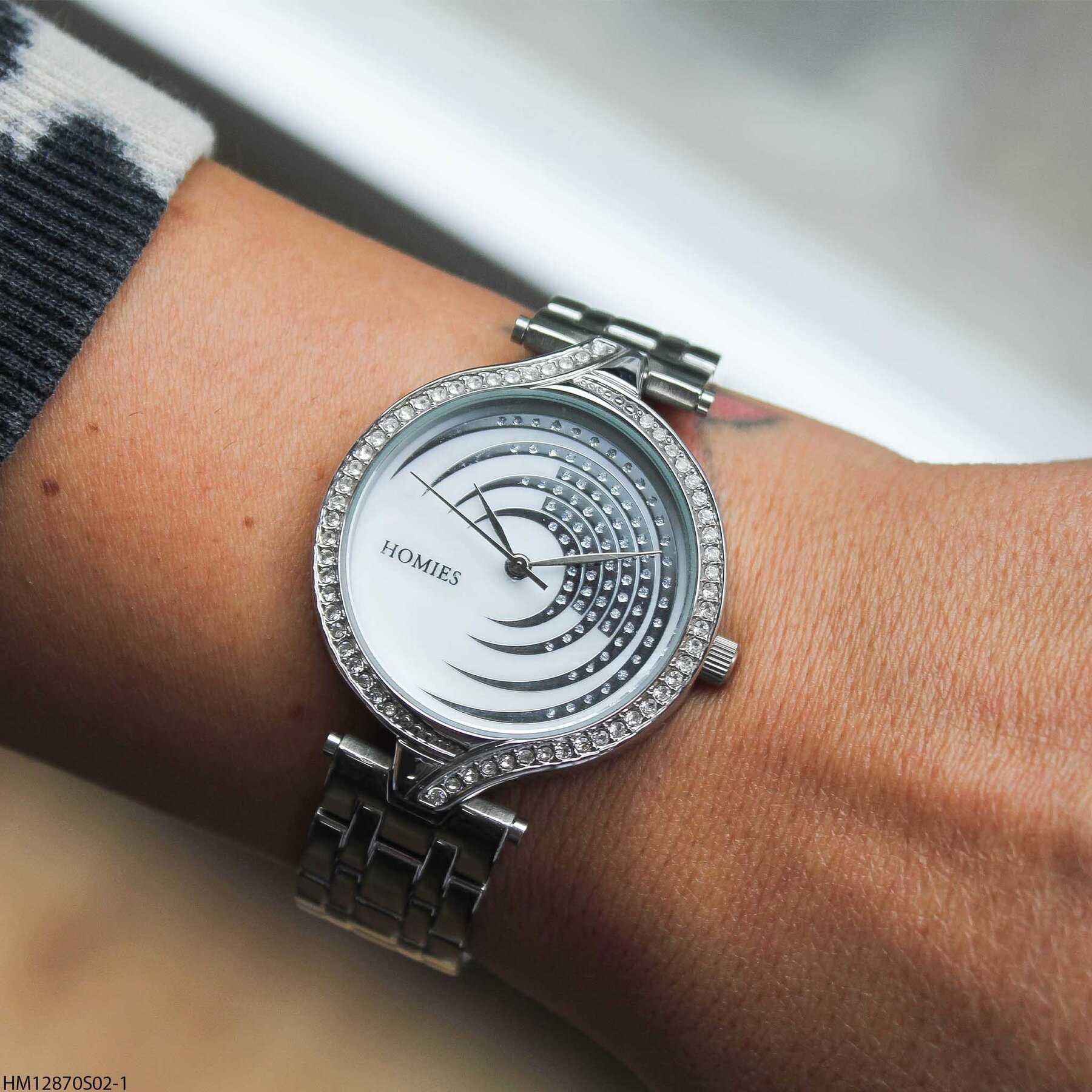 Homies HM12870S02-1 Çelik Kordonlu Kadın Kol Saati