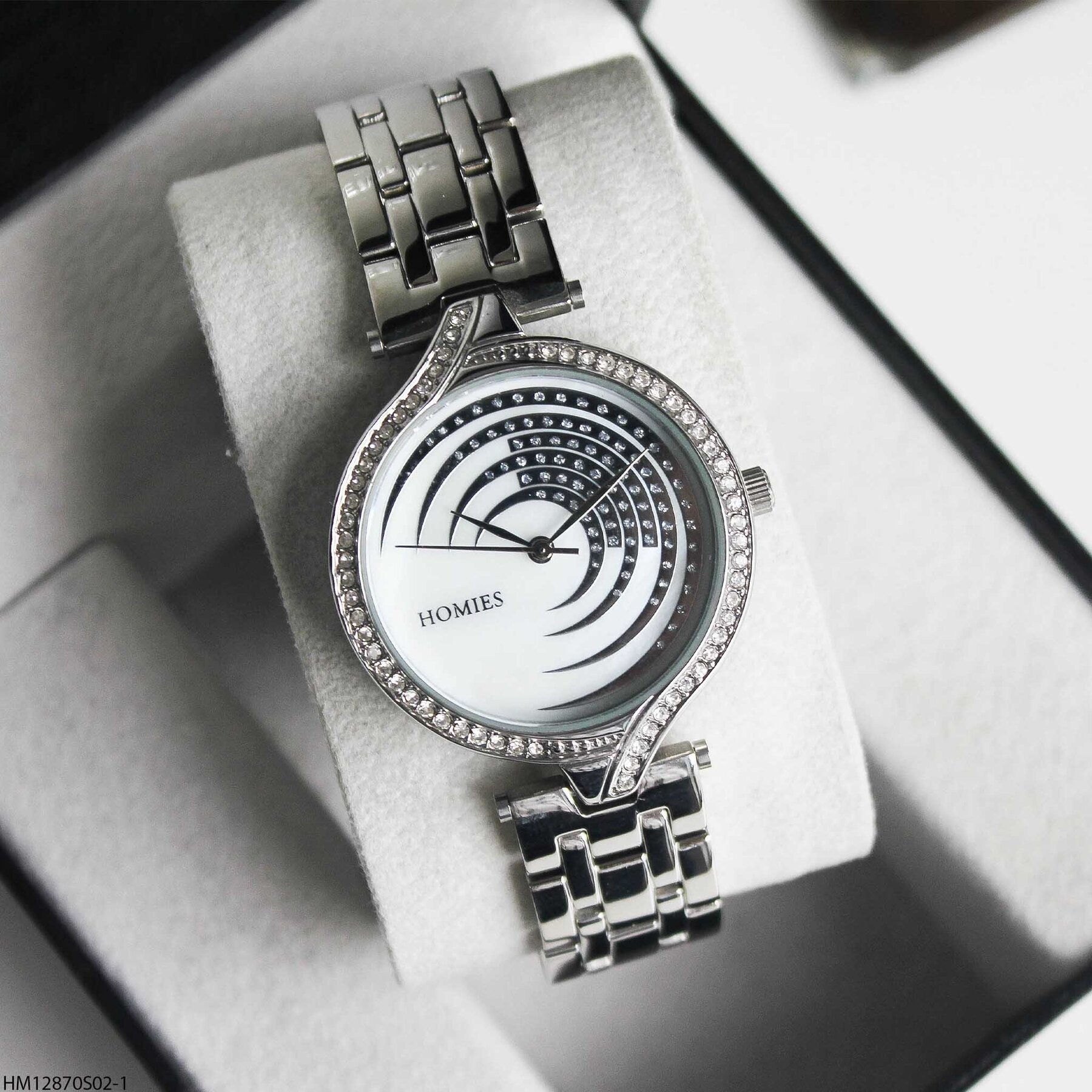 Homies HM12870S02-1 Çelik Kordonlu Kadın Kol Saati