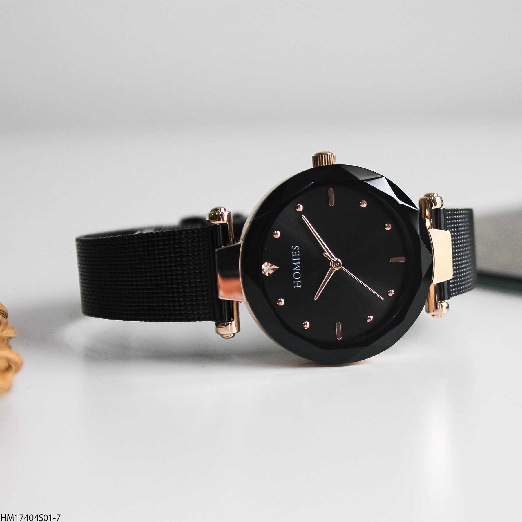 Homies HM17404S01-7  Çelik Hasır Kordonlu Kadın Kol Saati