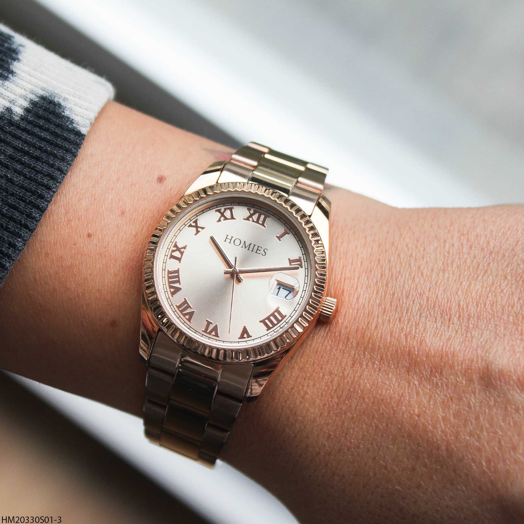 Homies HM20330S01-3 Çelik Kordonlu Kadın Kol Saati