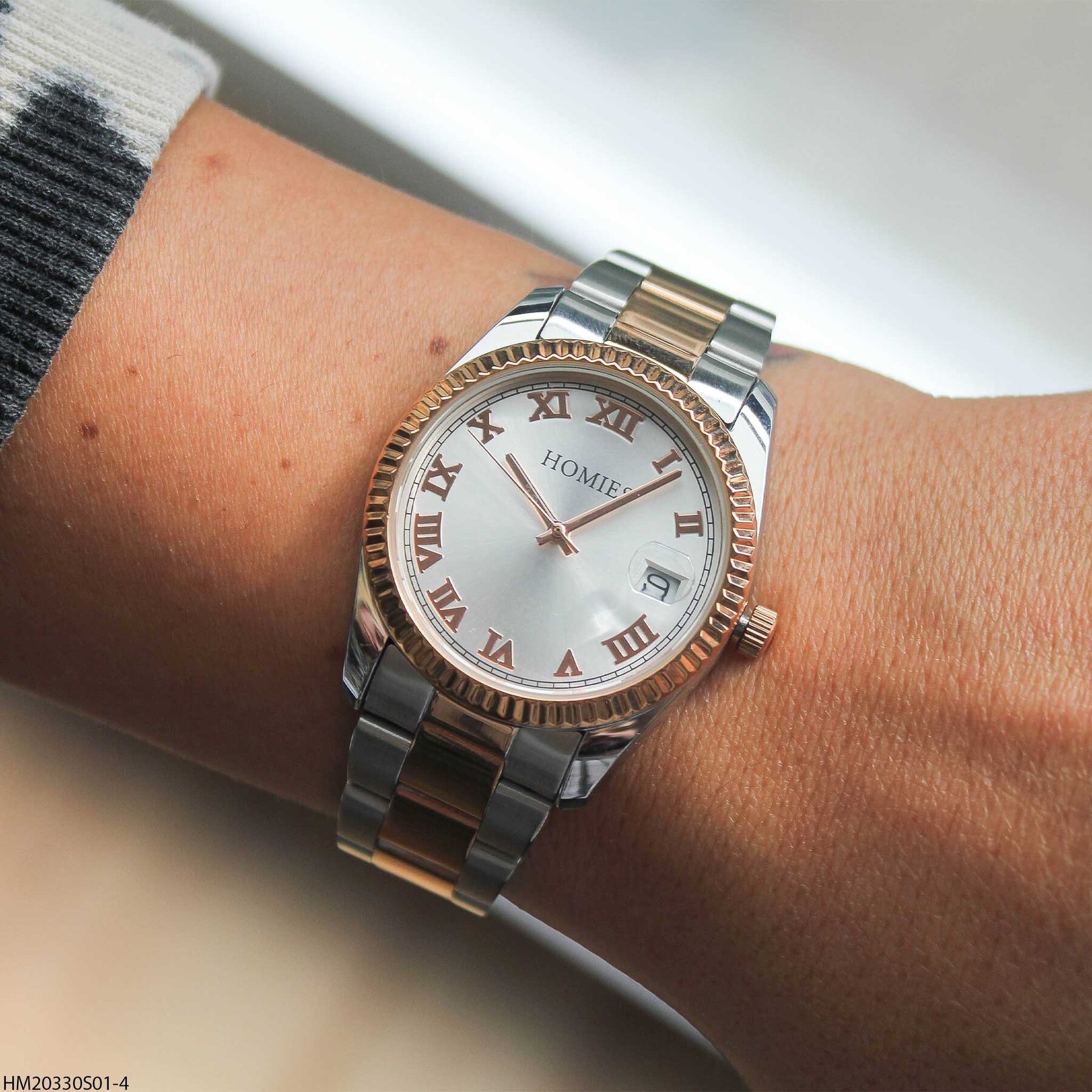 Homies HM20330S01-4 Çelik Kordonlu Kadın Kol Saati