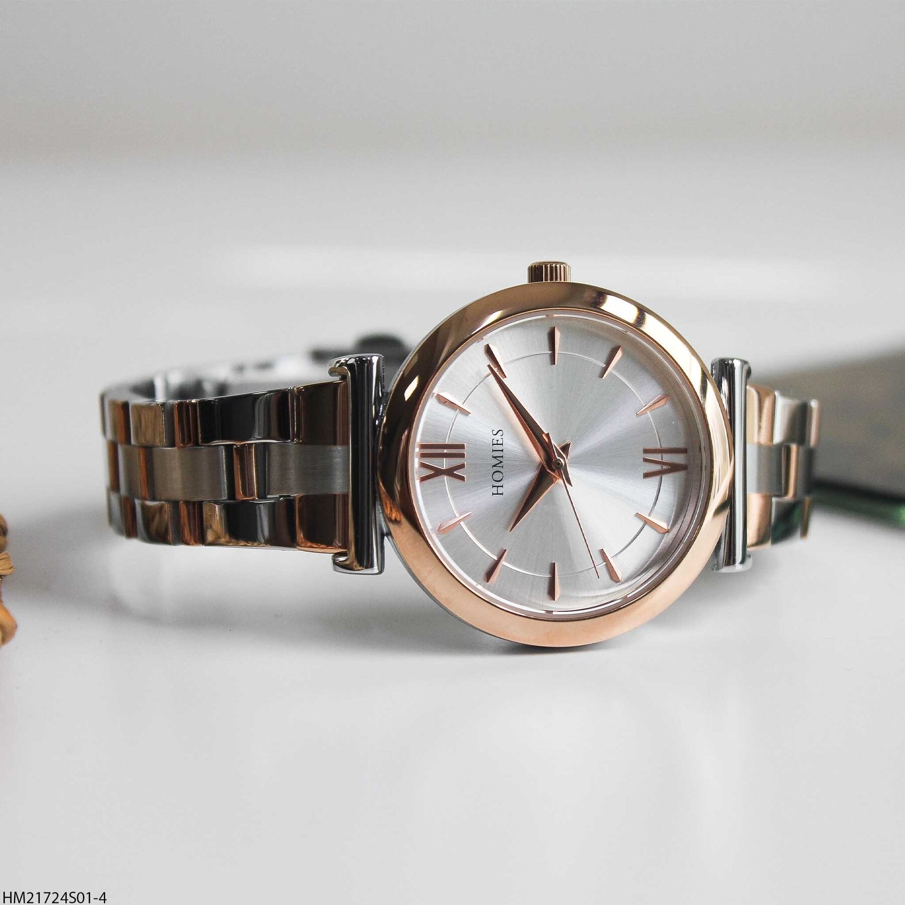 Homies HM21724S01-4 Çelik Kordonlu Kadın Kol Saati