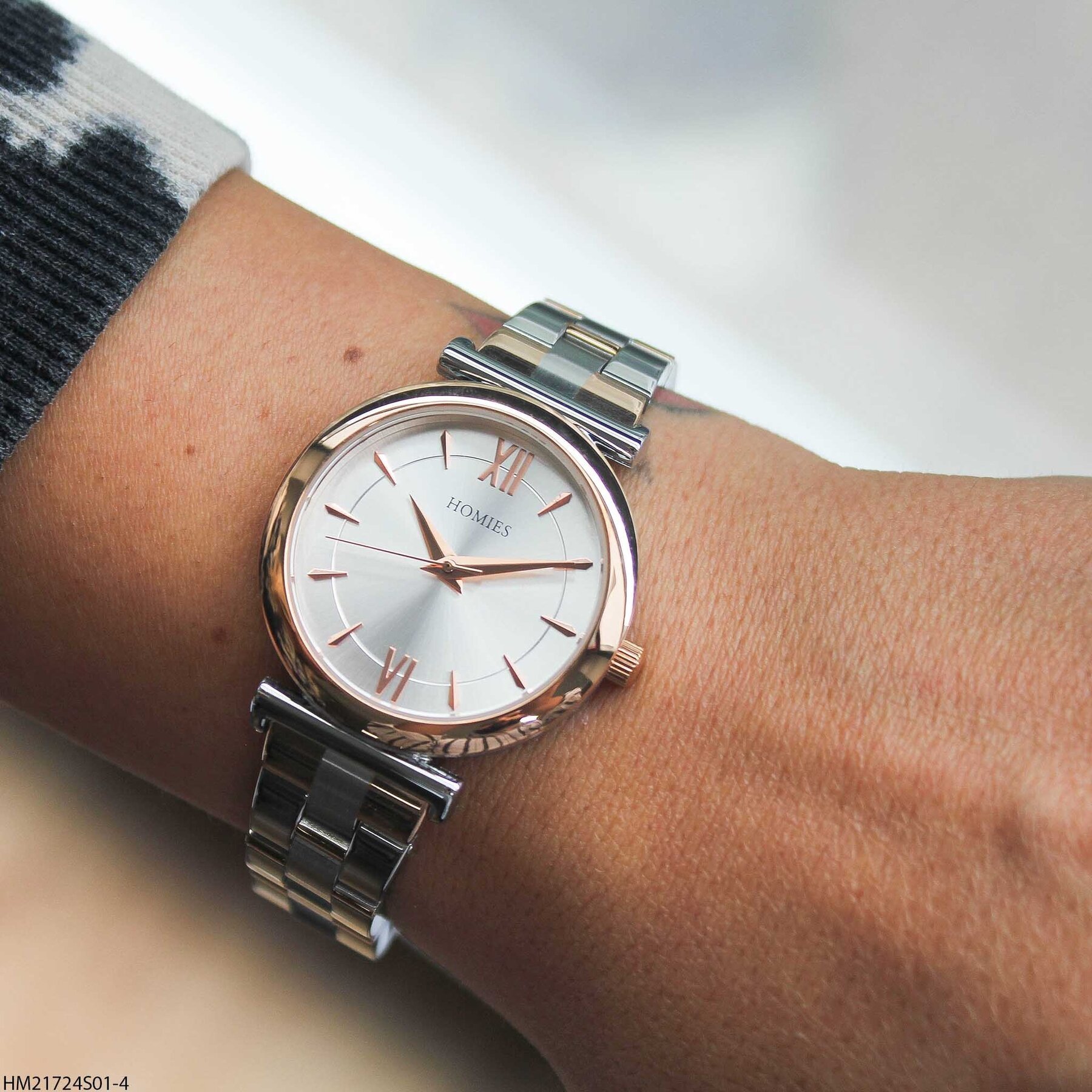 Homies HM21724S01-4 Çelik Kordonlu Kadın Kol Saati