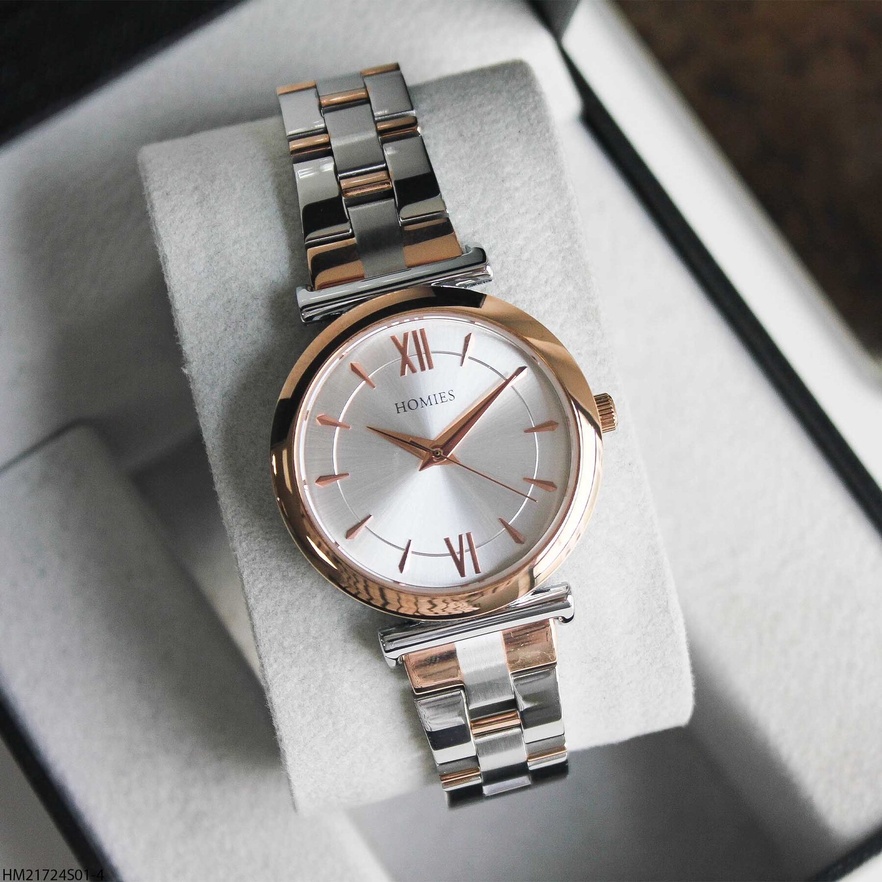 Homies HM21724S01-4 Çelik Kordonlu Kadın Kol Saati