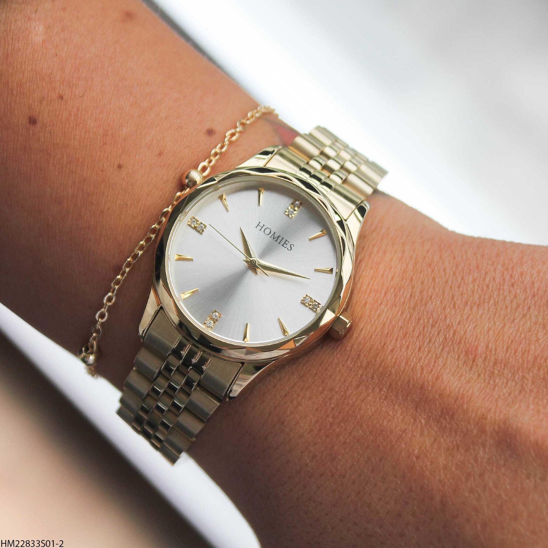 Homies HM22833S01-6 Steel Strap  Women Watch