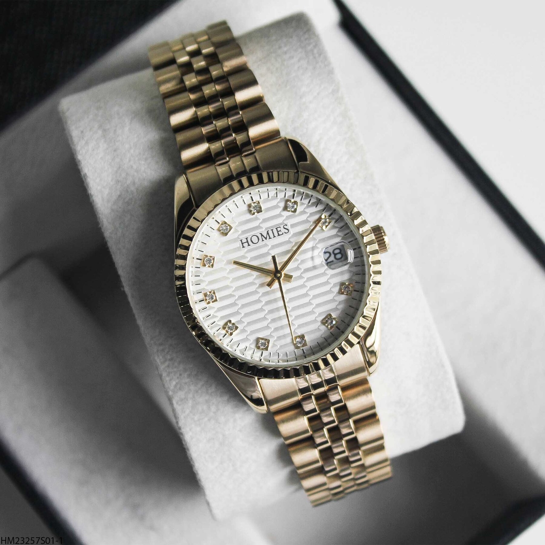Homies HM23257S01-1 Çelik Kordonlu Kadın Kol Saati