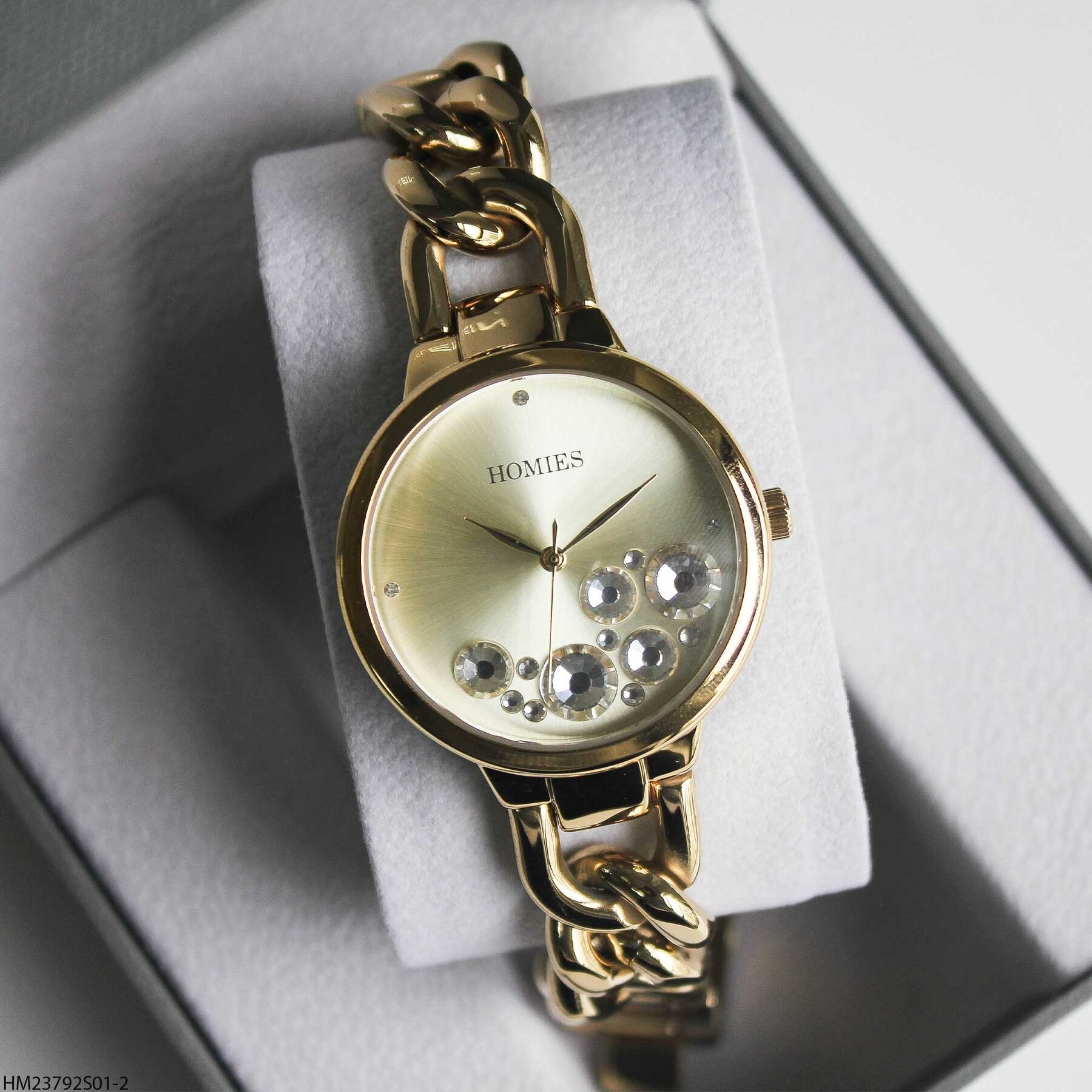 Homies HM23792S01-2 Steel Strap Women Watch