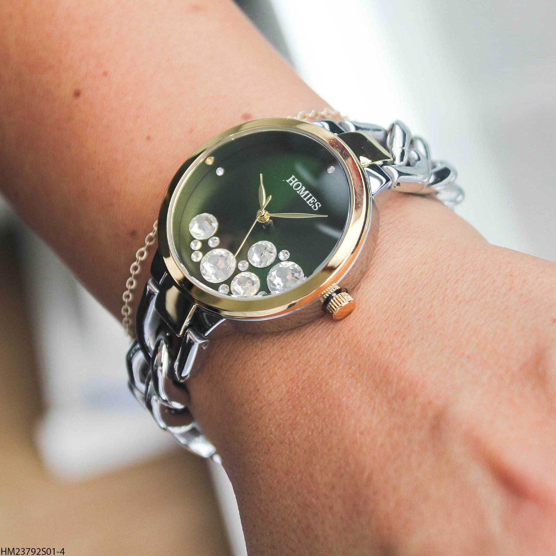 Homies HM23792S01-4 Steel Strap Women Watch