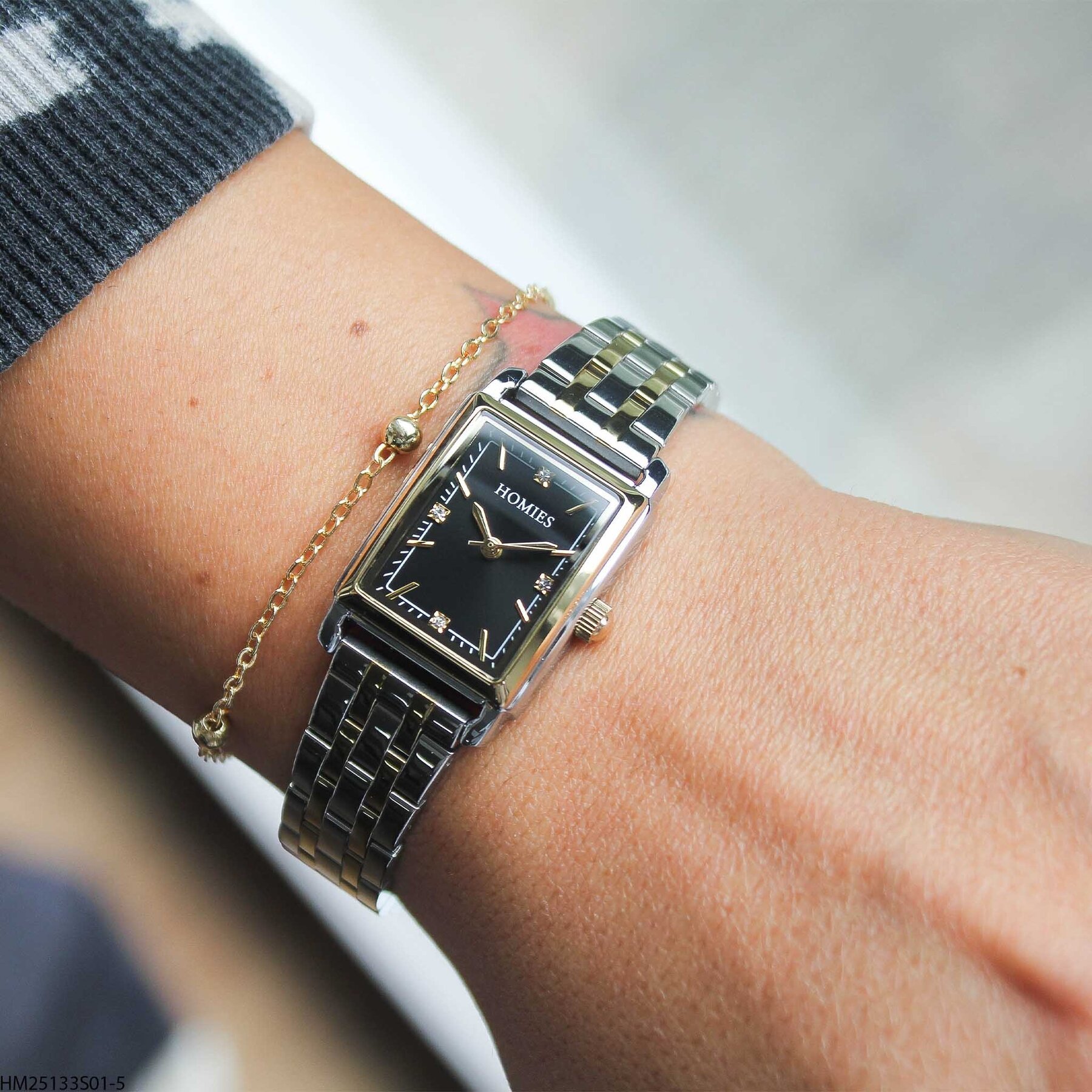 Homies HM25133S01-5 Çelik Kordonlu Kadın Kol Saati